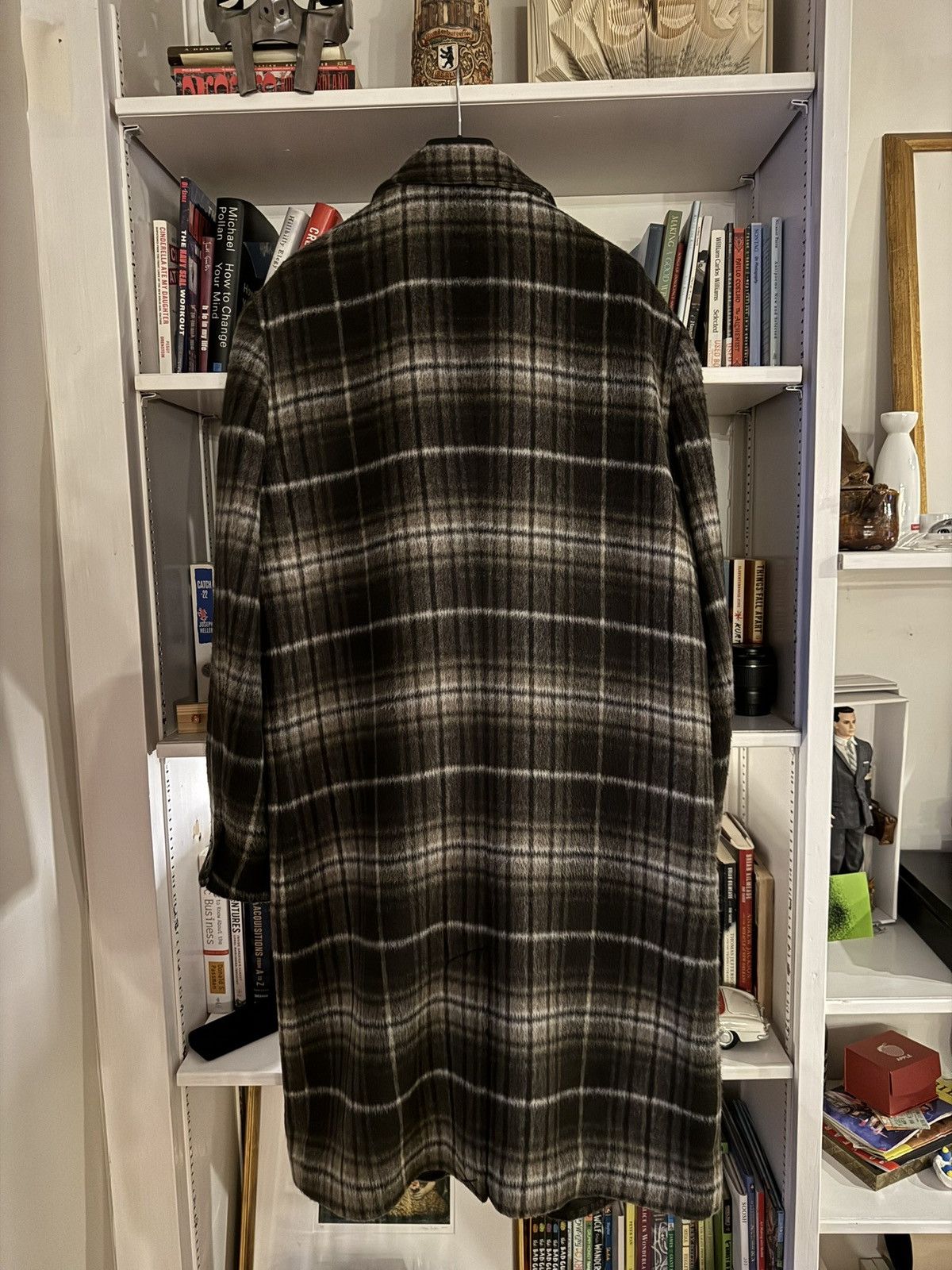 Saturdays NYC Saturdays NYC Plaid “Mohair” Style Wool Overcoat Size US XL / EU 56 / 4 - 2 Thumbnail