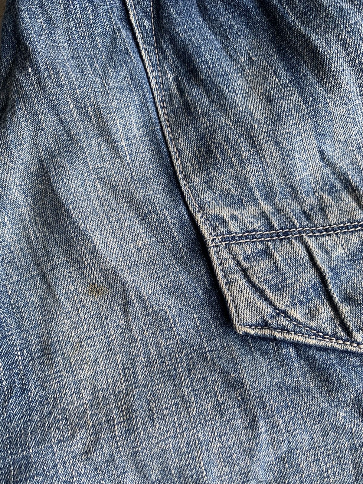 Japanese Brand × Vintage Johnbull Buckle Back Selvedge Jeans Denim Size US 29 - 15 Thumbnail