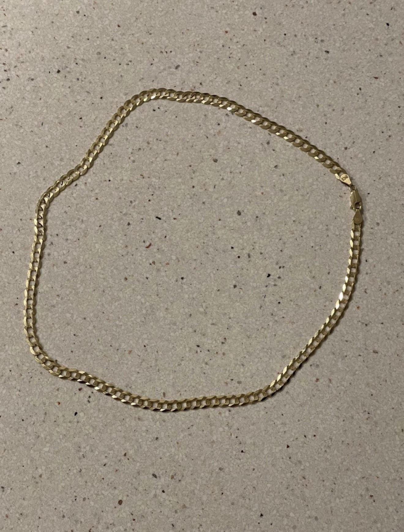 Other 14K Yellow Gold 20 In Solid Cuban Curb Link Chain Necklace Size ONE SIZE - 1 Thumbnail