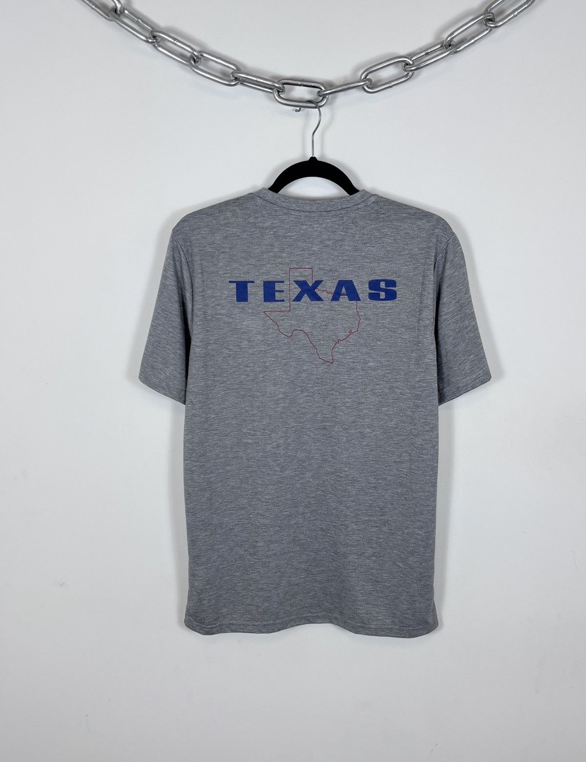Oakley Oakley Gray Melange NWT Texas USA T-Shirt Tee Men’s Big Logo Size US S / EU 44-46 / 1 - 2 Thumbnail