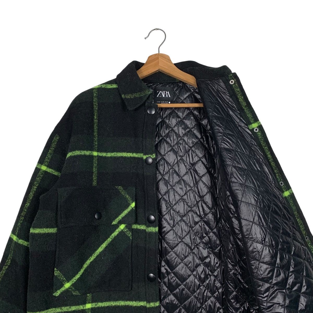 Zara Zara Tartan Jacket Size US XS / EU 42 / 0 - 10 Thumbnail