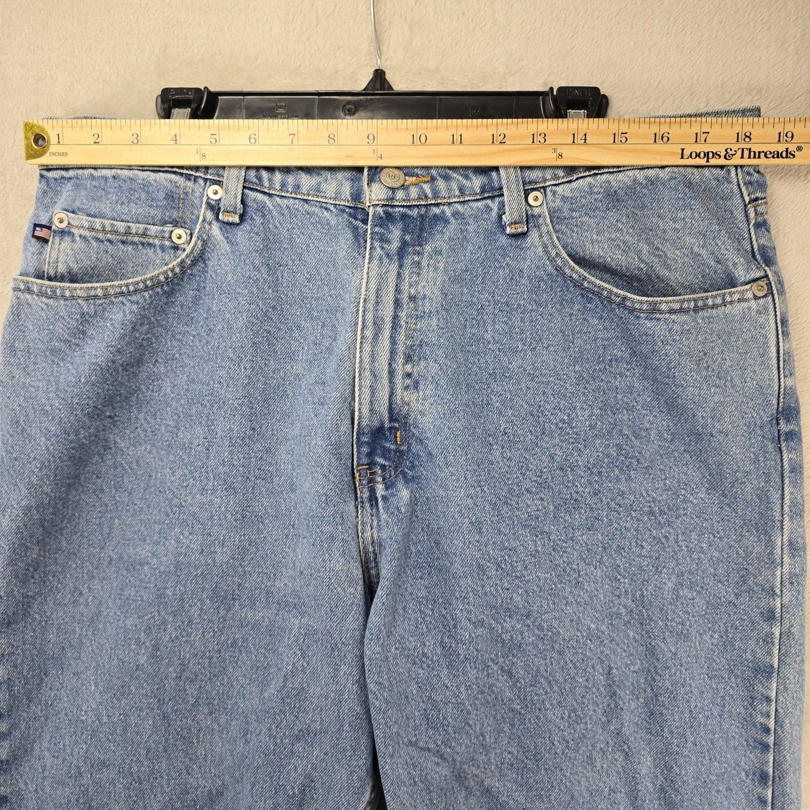 Polo Ralph Lauren Vtg Polo Jeans Company Ralph Lauren Mens 38x30 (Fits 37x29) Size US 38 / EU 54 - 10 Thumbnail