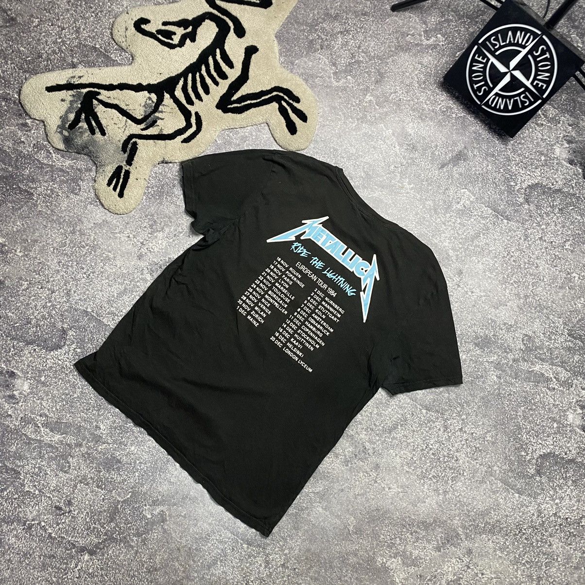 Band Tees Vintage Metallica Ride The Lightning 2017 Big logo tee Size US M / EU 48-50 / 2 - 2 Thumbnail