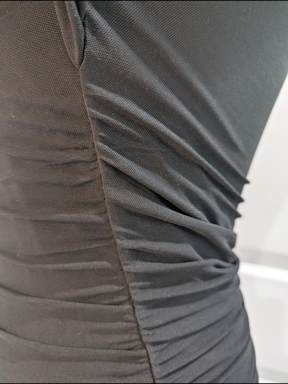 Other ReoRia Black One-Shoulder Twist-Ring Bodysuit Size M / US 6-8 / IT 42-44 - 3 Thumbnail