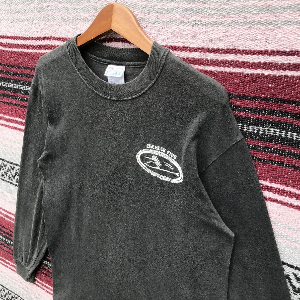 Vintage Y2K Vintage Cheater Five Surfboards Tee Long Sleeve SunFaded Size US M / EU 48-50 / 2 - 8 Thumbnail
