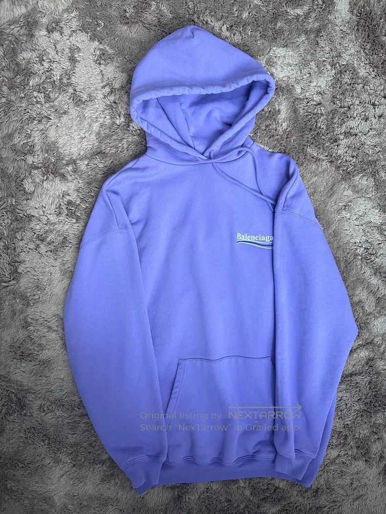 Balenciaga Balenciaga Logo printed solid color pullover sweatshirt Size US XS / EU 42 / 0 - 1 Thumbnail