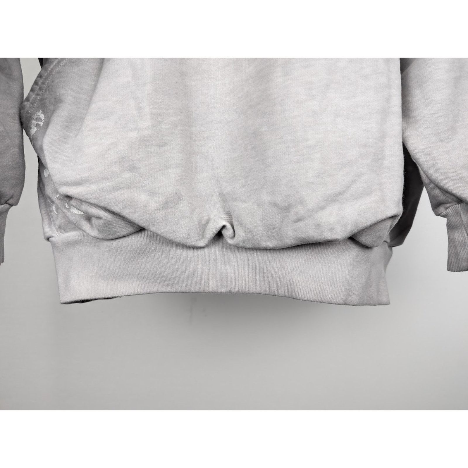 Balenciaga o1rshd1 Q:4 / Logo Printed Hoodie in Dirty White Size US S / EU 44-46 / 1 - 10 Thumbnail