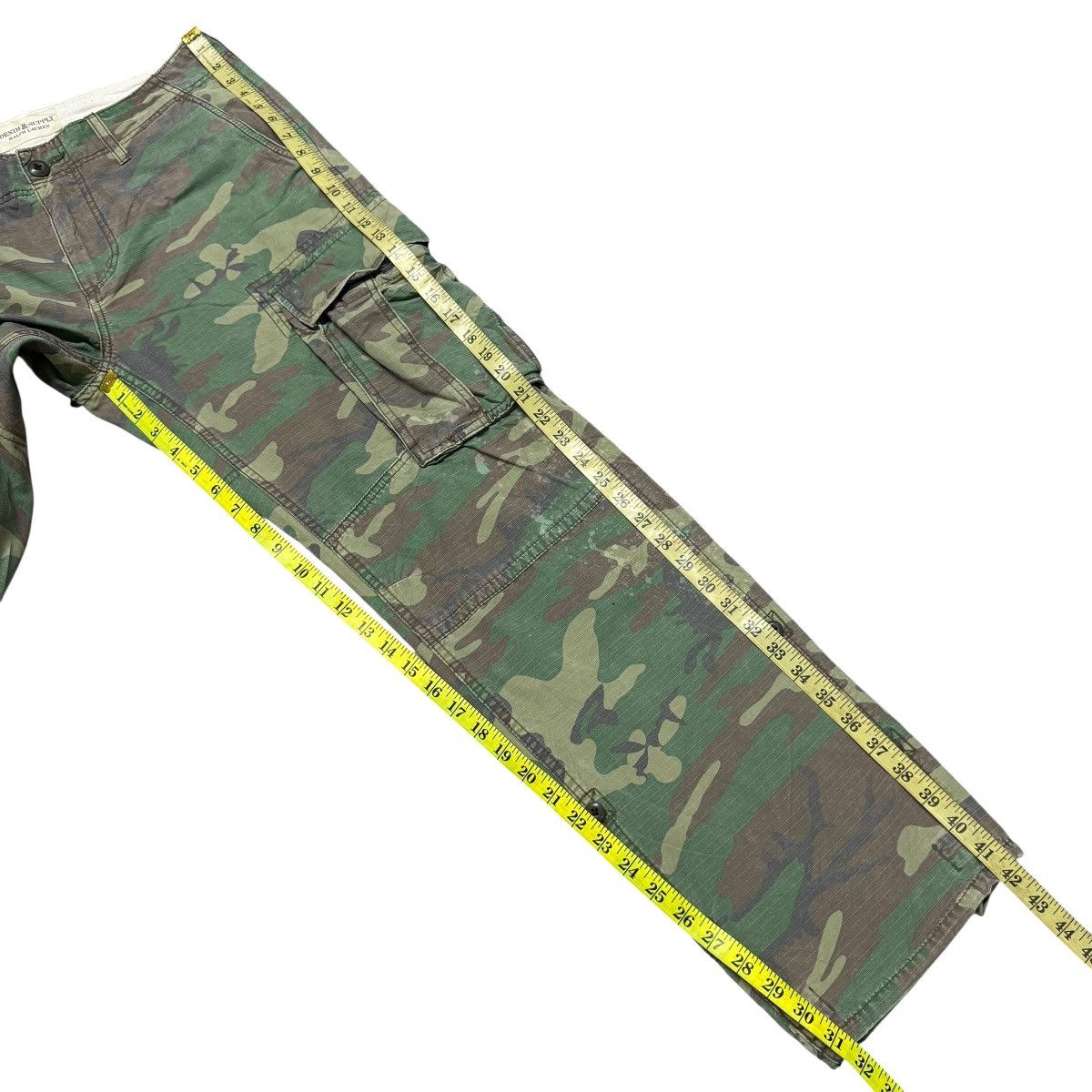 Denim & Supply Ralph Lauren Ralph Lauren Denim & Supply Cargo Camo Pants Painter Ripstop Size US 32 / EU 48 - 18 Thumbnail