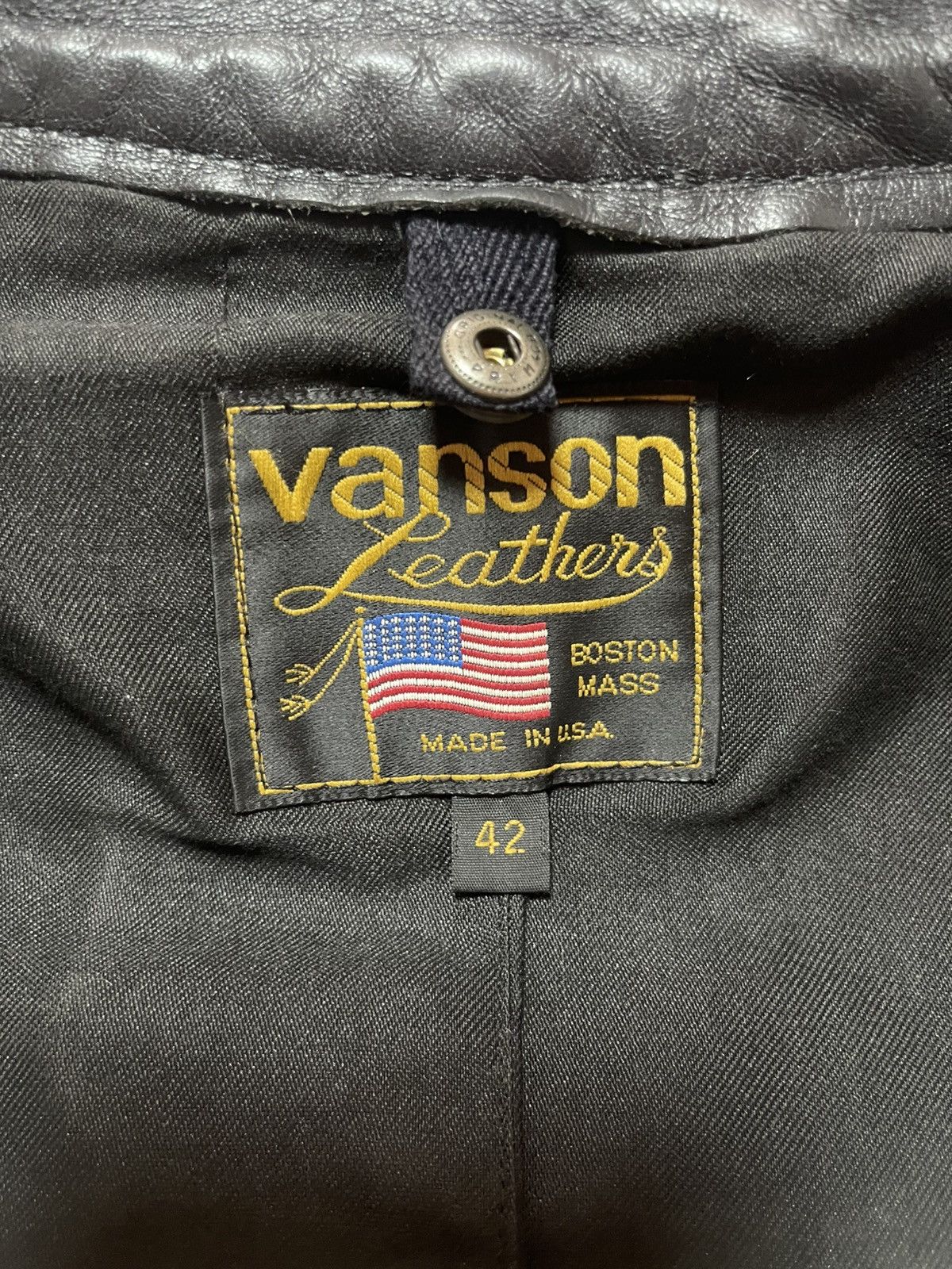 Vanson Leathers Vanson Comet USA Rare Ladies Model Leather Motorcycle Jacket Size S / US 4 / IT 40 - 16 Thumbnail