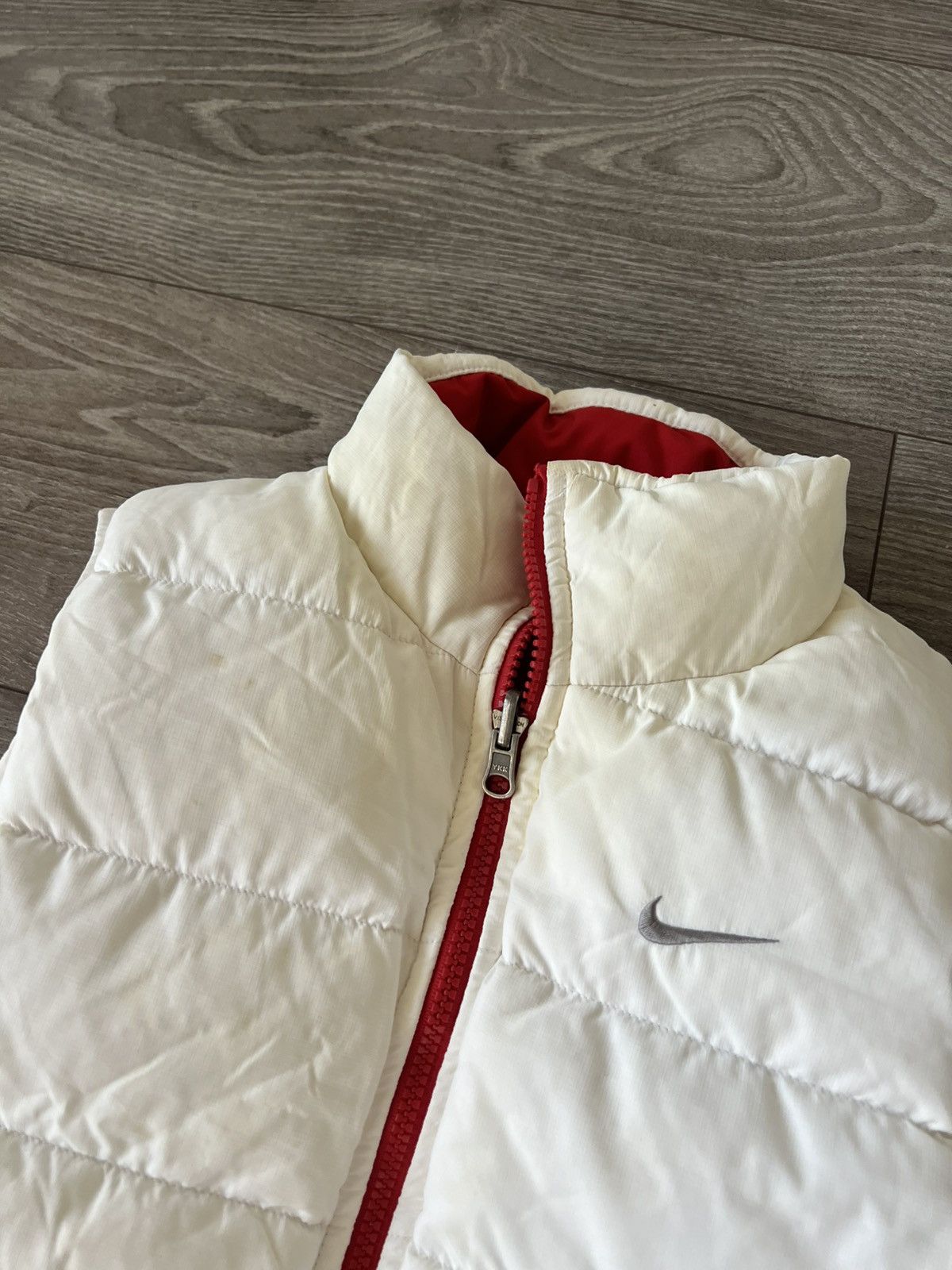 Vintage ‼️Vintage Embroidered Swoosh Logo Insulated Reversible Vest‼️ Size S / US 4 / IT 40 - 18 Thumbnail