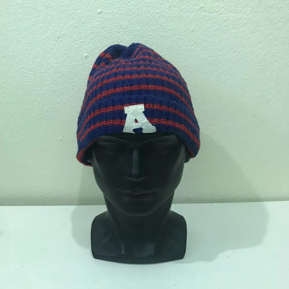 Japanese Brand Japanese Brand RCWB Stripe Beanie Hat Size ONE SIZE - 2 Thumbnail