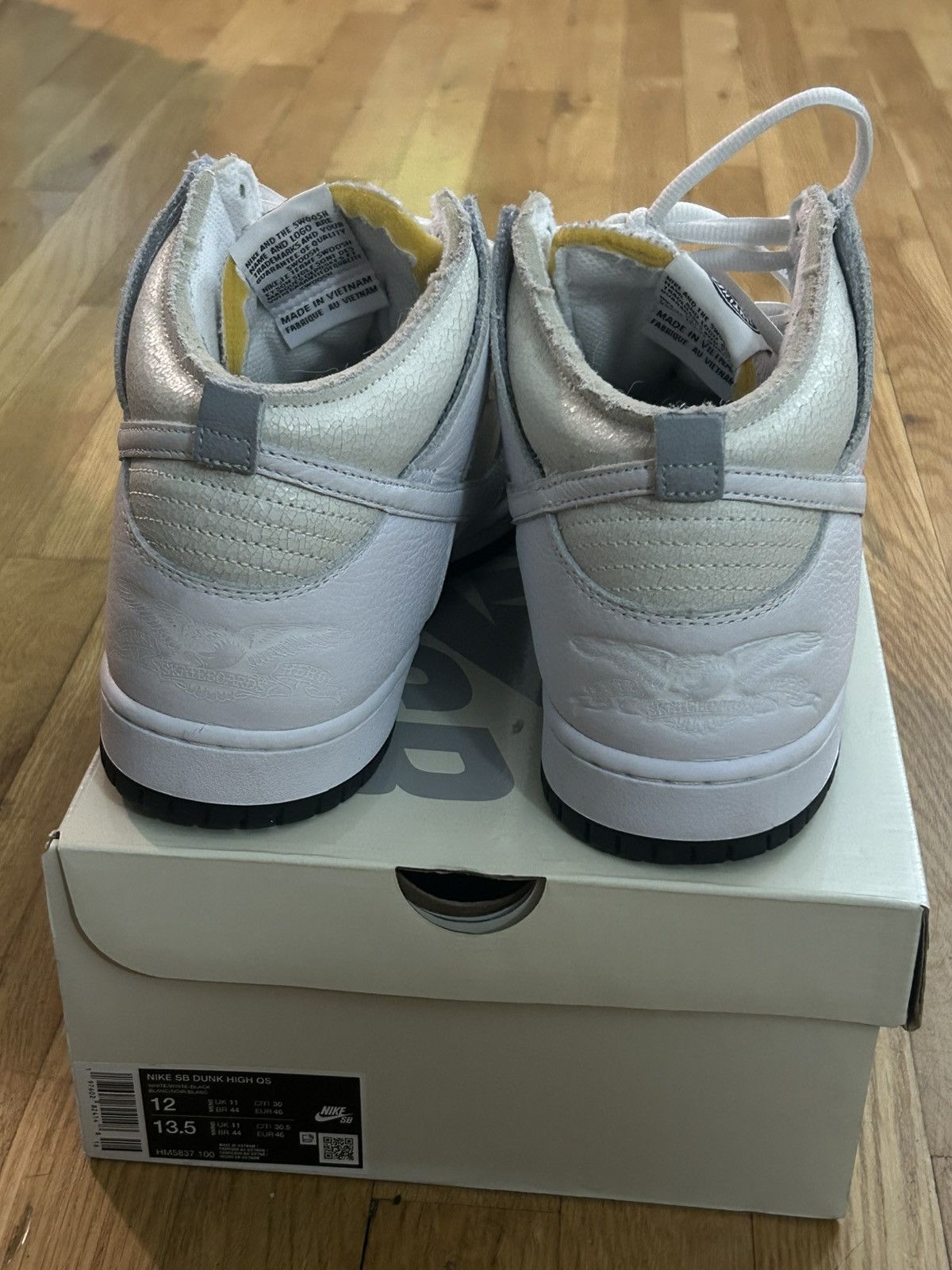 Nike SB Nike SB dunk high X Anti Hero size 12 Size US 12 / EU 45 - 3 Thumbnail