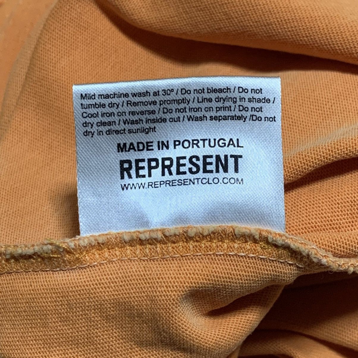 Represent Clo. Represent Medium Decade Of Speed Orange Tee Size US M / EU 48-50 / 2 - 7 Thumbnail