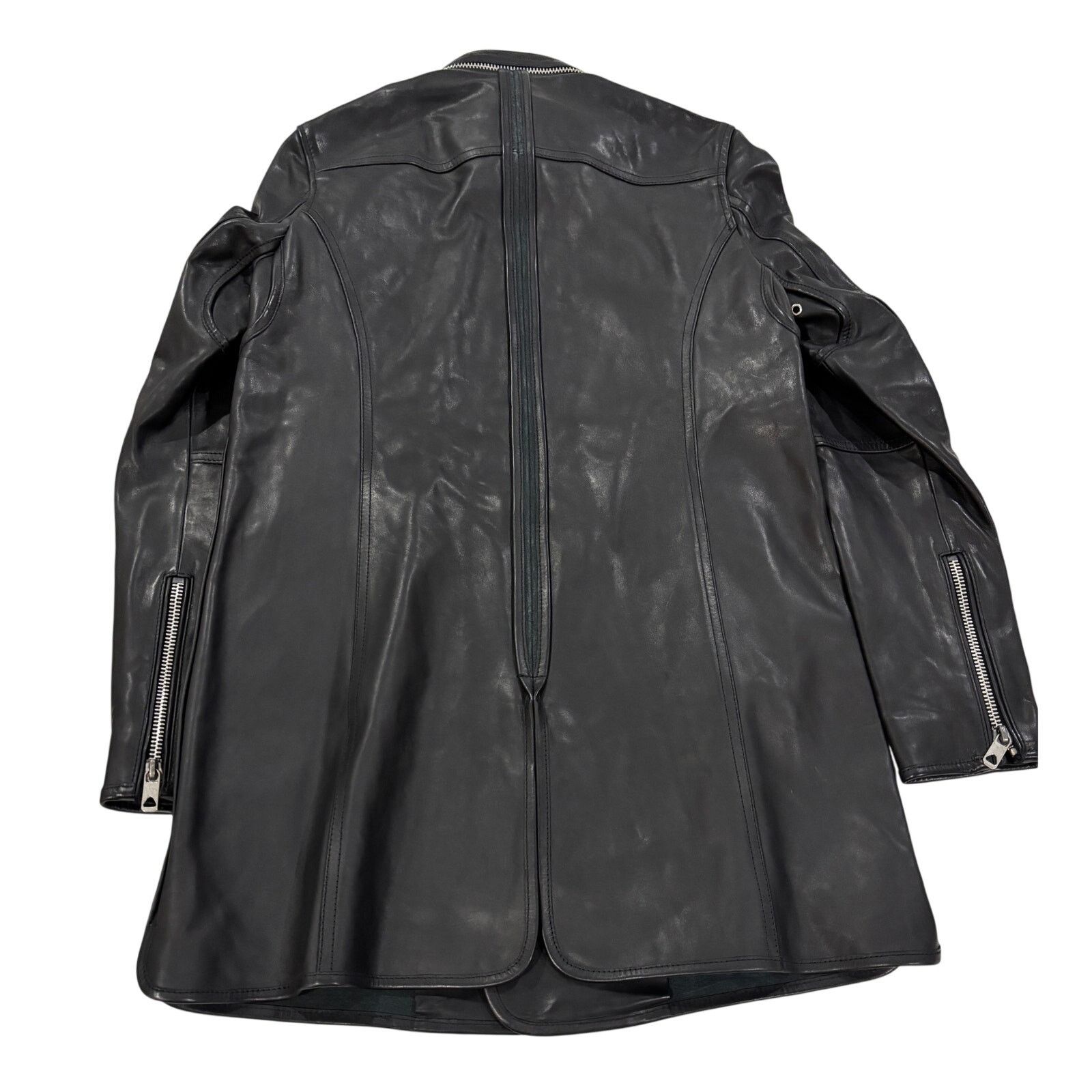 Diesel *R45 DIESEL Men's Leather Motorcycle Jacket Black Size 44 Size US S / EU 44-46 / 1 - 3 Thumbnail