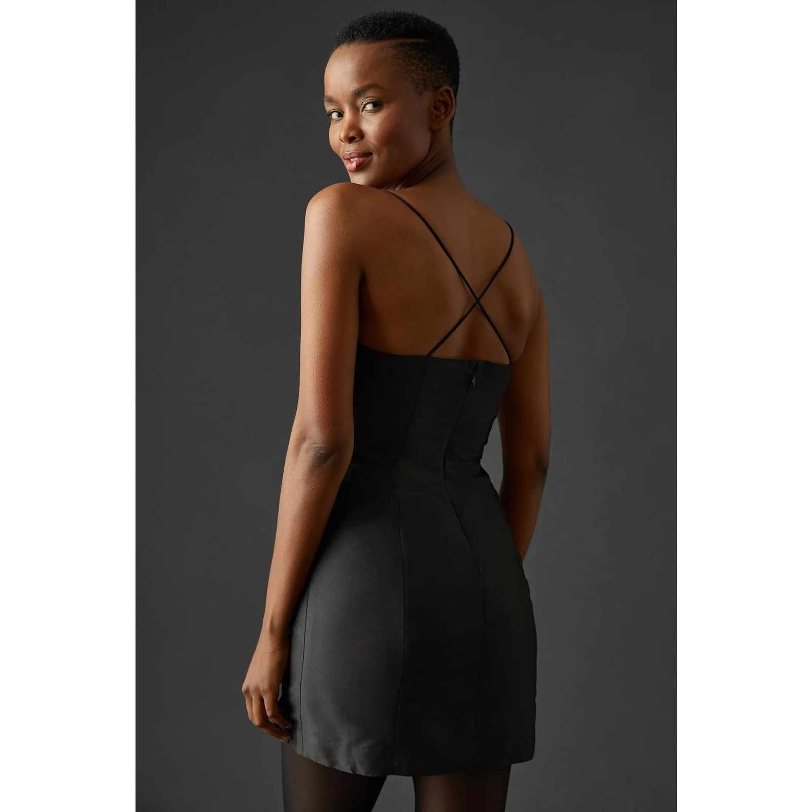 Anthropologie Anthropologie Maeve Embellished Sweetheart Mini Dress 10 Size L / US 10 / IT 46 - 2 Thumbnail