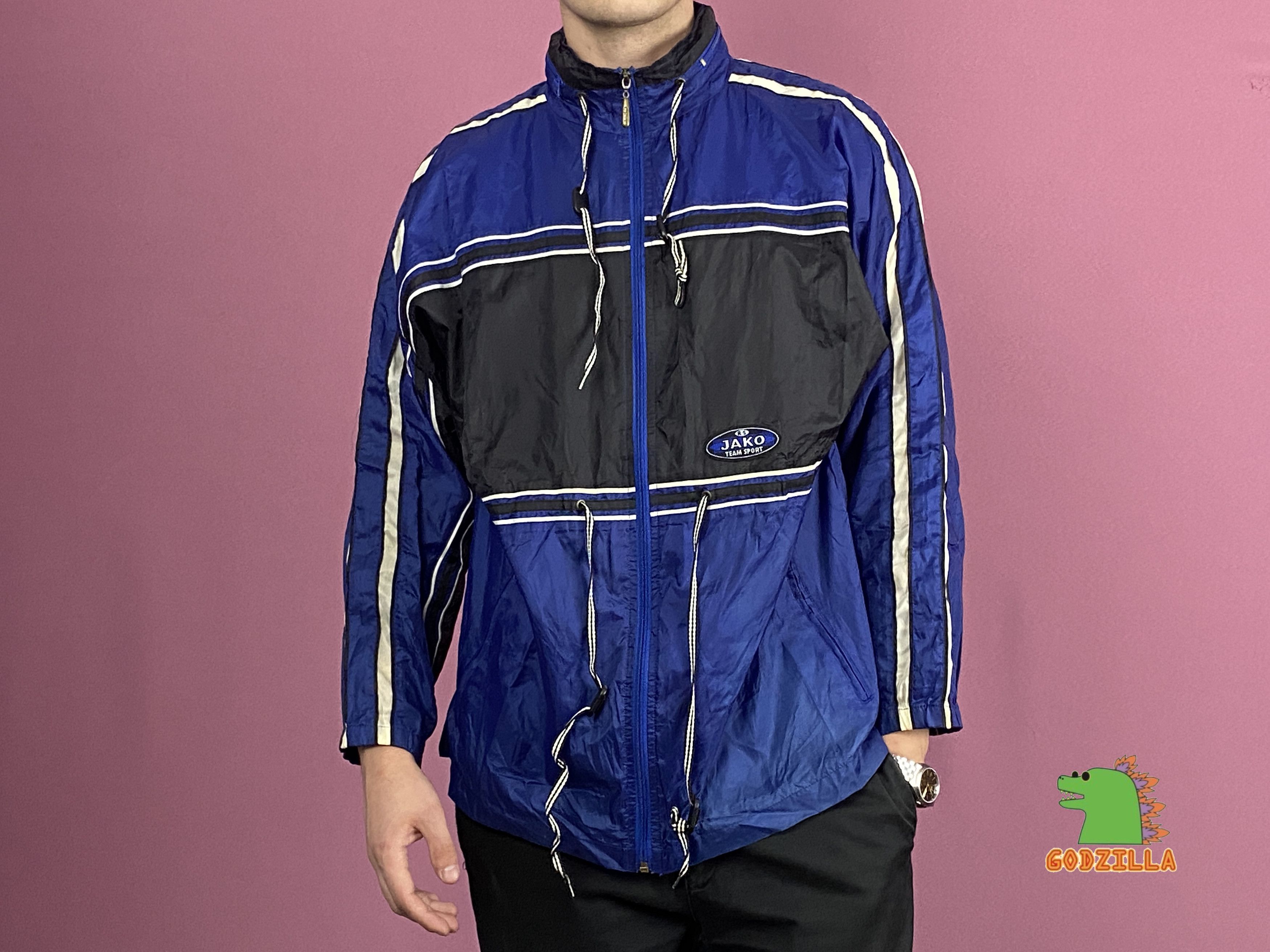 Vintage 90s Jako Vintage Men's Windbreaker Jacket - M Size US M / EU 48-50 / 2 - 1 Thumbnail