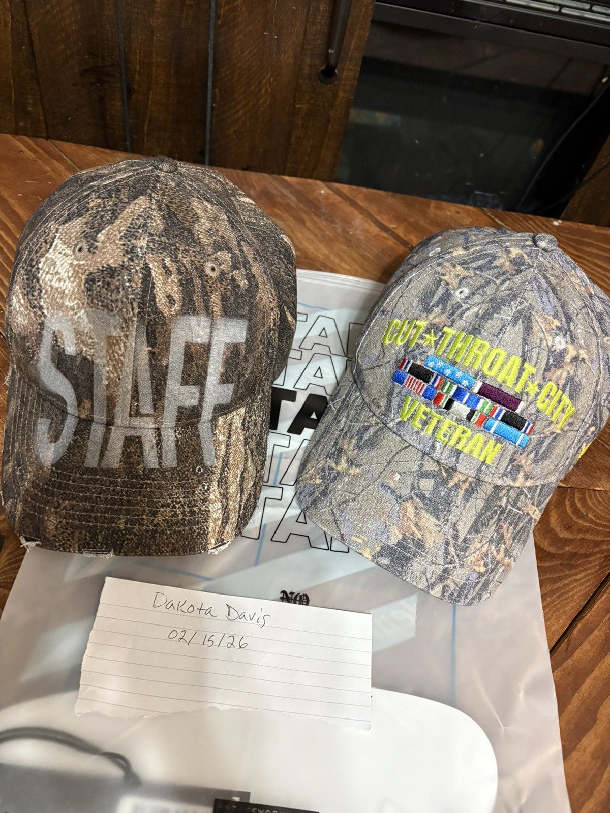 STAFF WORKFORCE Staff hats sold as pair Size ONE SIZE - 1 Thumbnail