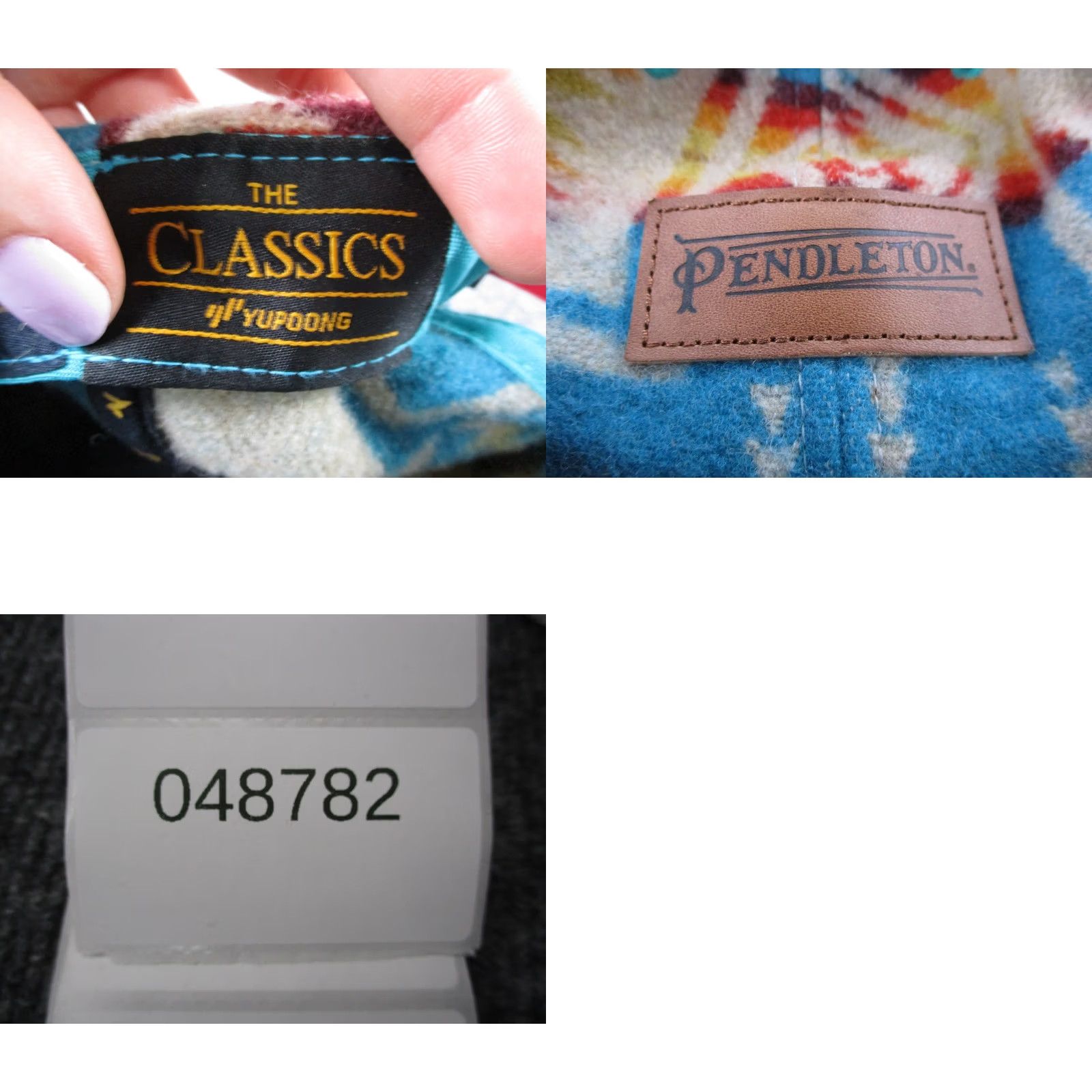 Pendleton Pendleton Hat Mens Wool Southwestern Aztec Tribal Cap Yupoong Strapback USA Made Size ONE SIZE - 8 Thumbnail