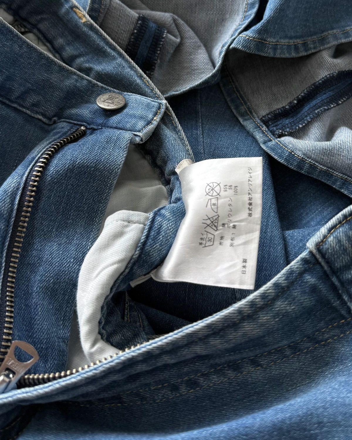ANREALAGE ANREALAGE LOOSE WIDE-LEG JEANS Size 29" - 10 Thumbnail