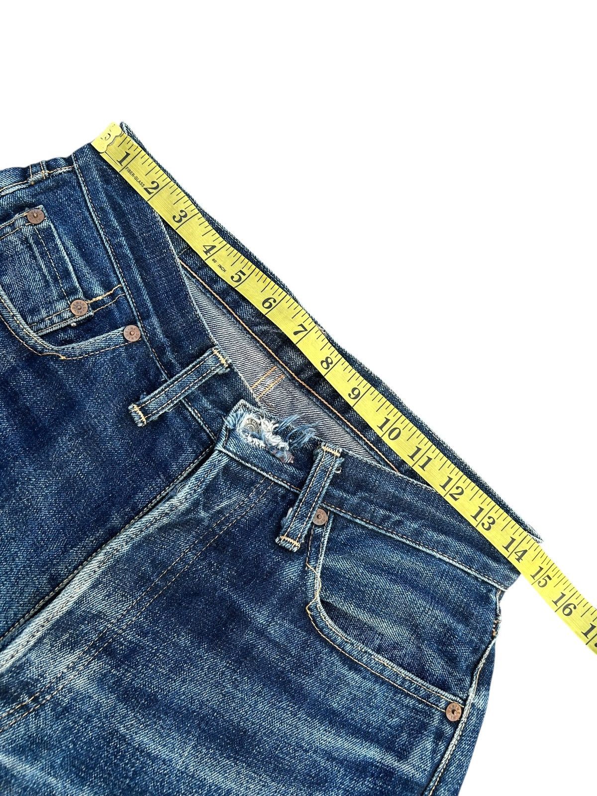 Kapital Thrashed Vintage Denime Selvedge Denim Jeans Size US 29 - 18 Thumbnail