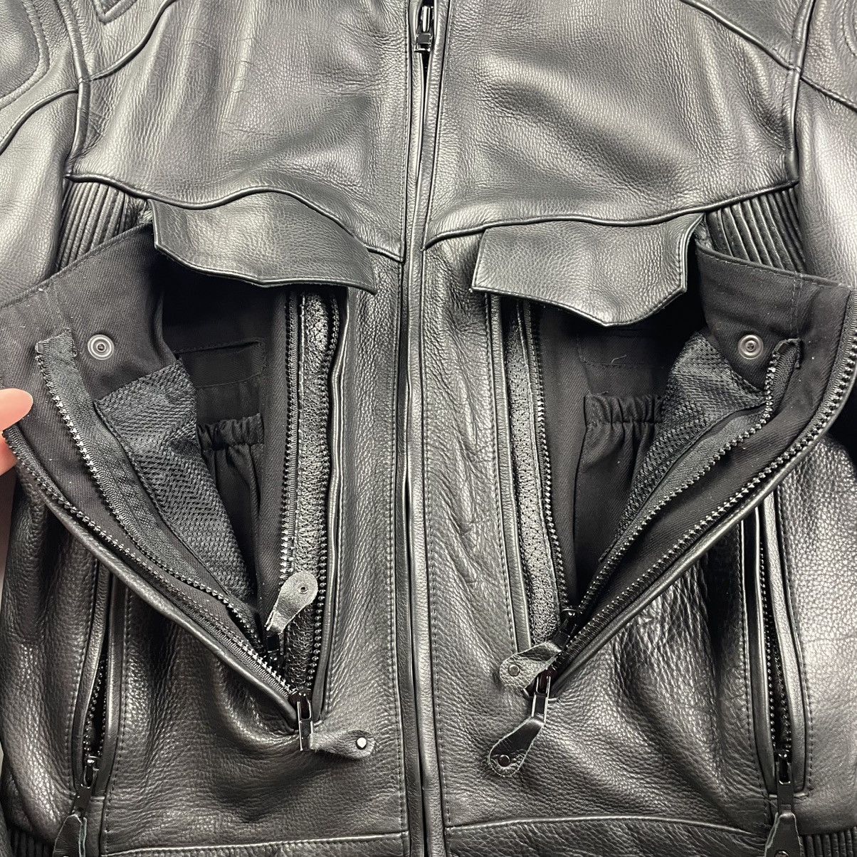 Other Milwaukee Leather Jacket Mens L Black Motorcycle Biker Thick Size US L / EU 52-54 / 3 - 4 Thumbnail