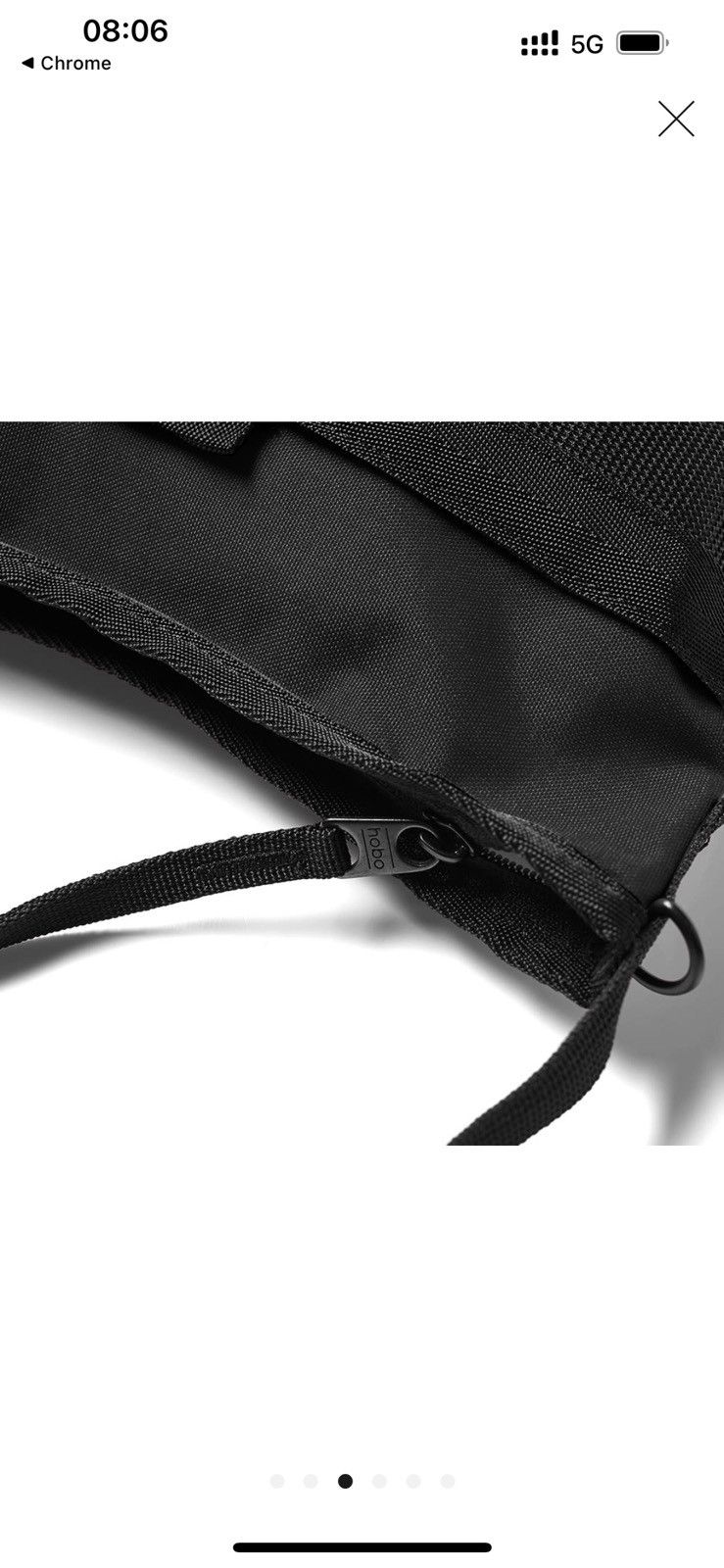 Hobo hobo Polyester Sacoche Bag Black Size ONE SIZE - 4 Thumbnail