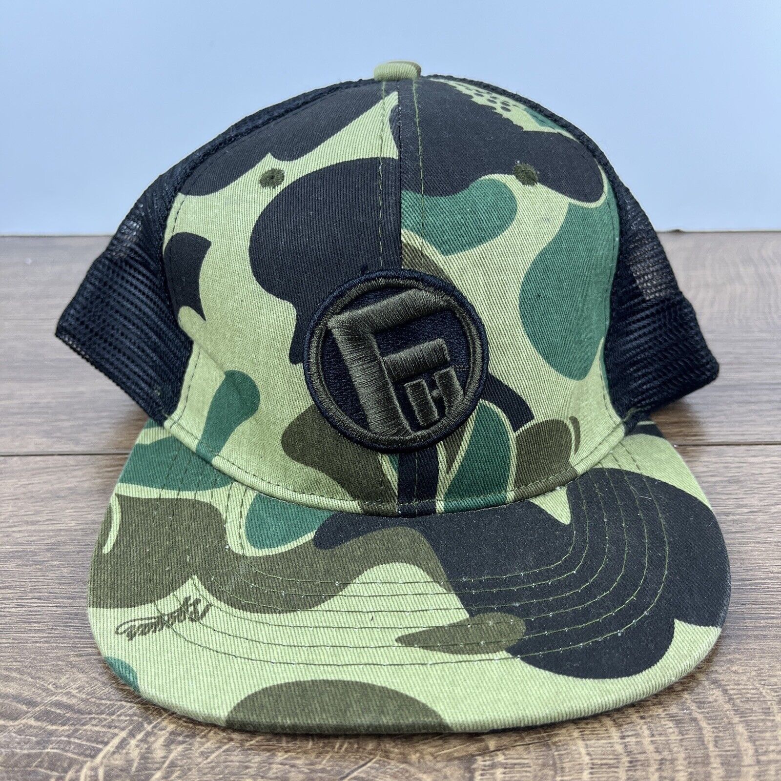 Other Farmhand Brands Hat Farmhand Hat Camo Green Hat Adjustable G Size ONE SIZE - 3 Thumbnail
