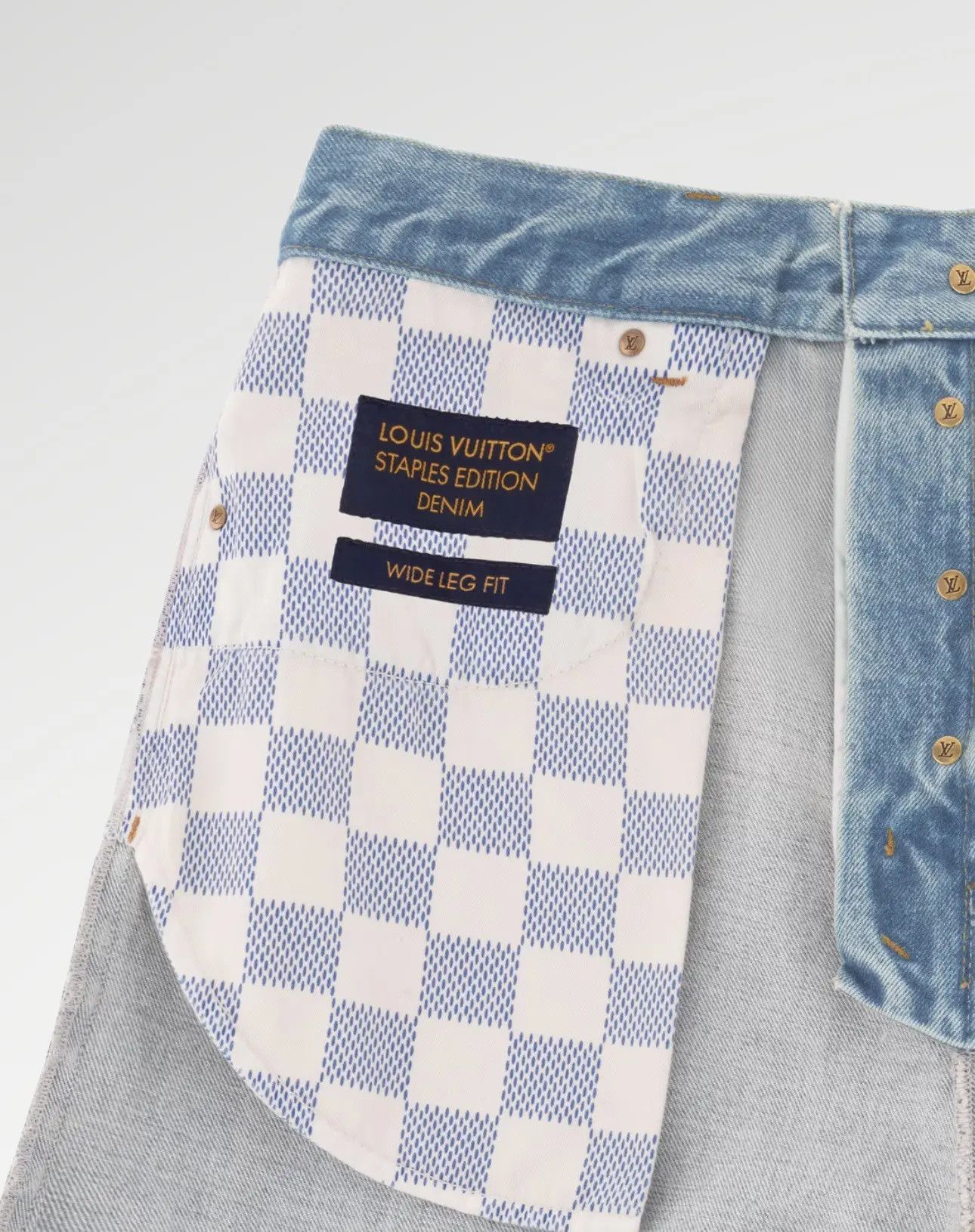 Louis Vuitton Louis Vuitton Wide Leg Fit Jeans Size US 30 / EU 46 - 3 Thumbnail