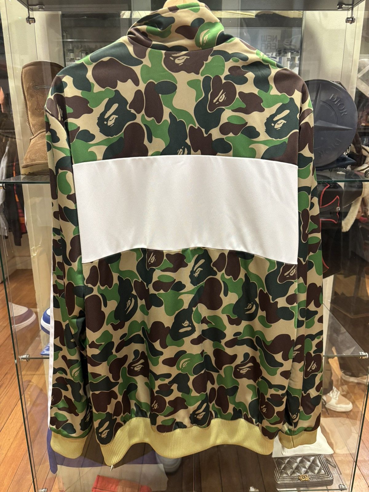 Adidas × Bape Bape X Adidas Camo Track Top Size US XL / EU 56 / 4 - 2 Thumbnail