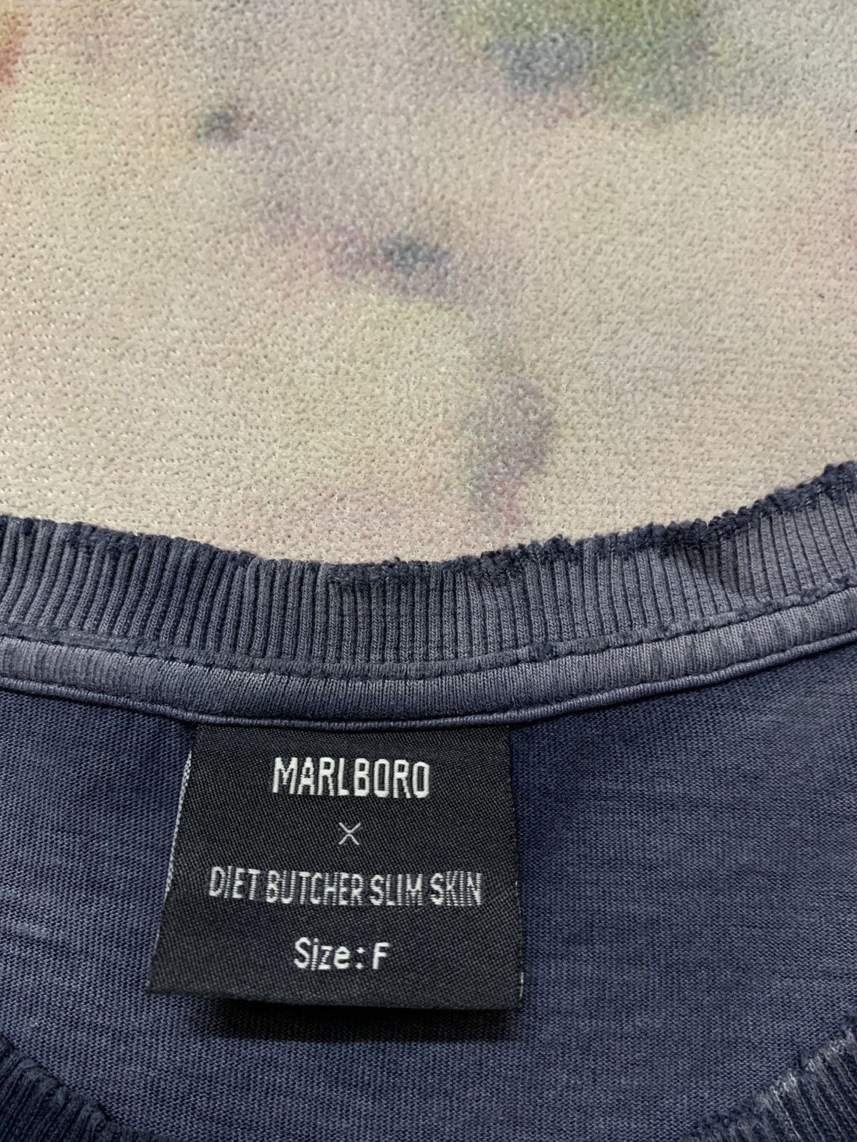 Marlboro Diet Butcher x Marlboro The Clash Distressed Tshirt Size US M / EU 48-50 / 2 - 9 Thumbnail