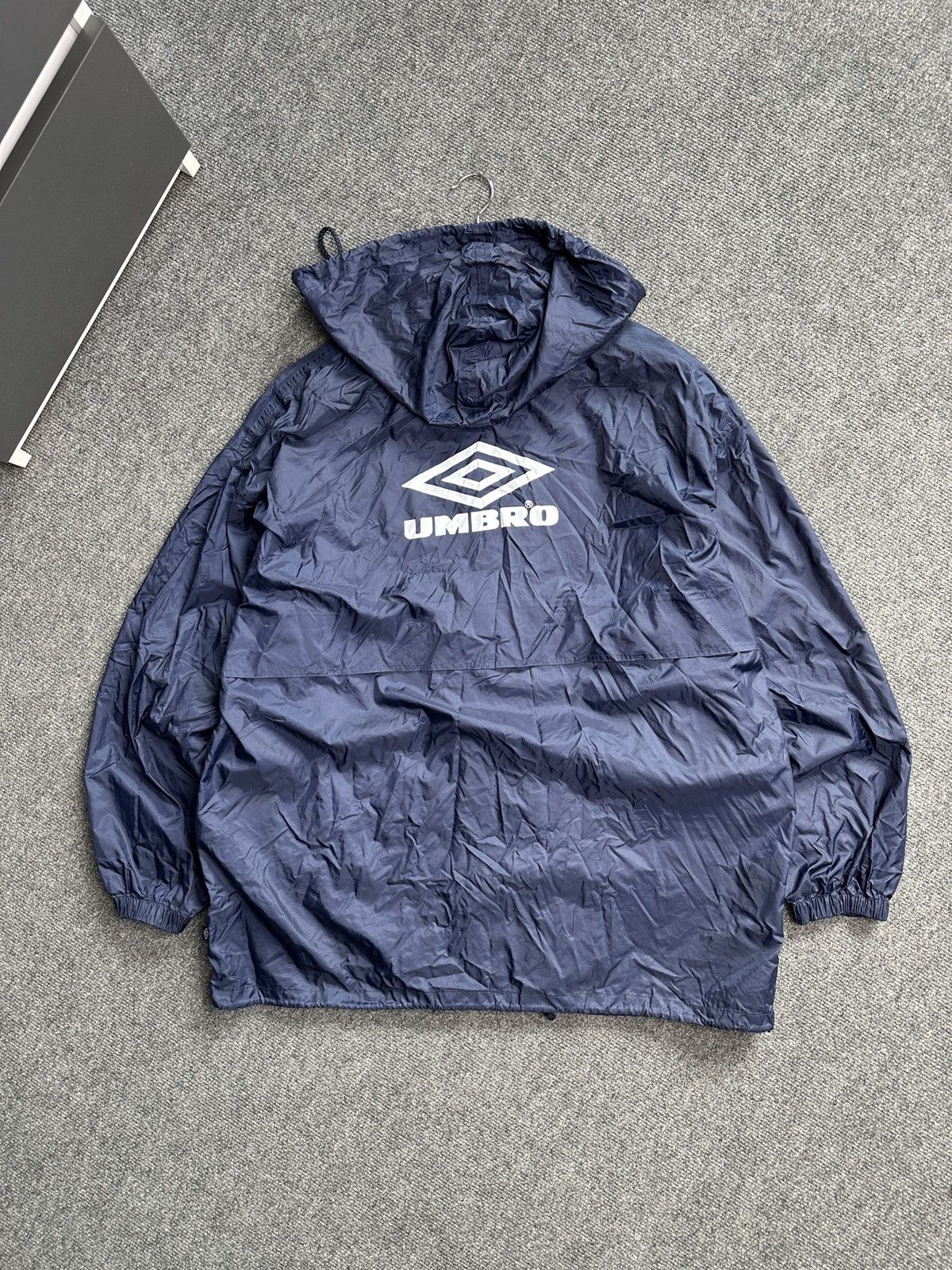 Umbro Vintage UMBRO Big Logo Soccer Navy Jacket Men’s size M Size US M / EU 48-50 / 2 - 2 Thumbnail