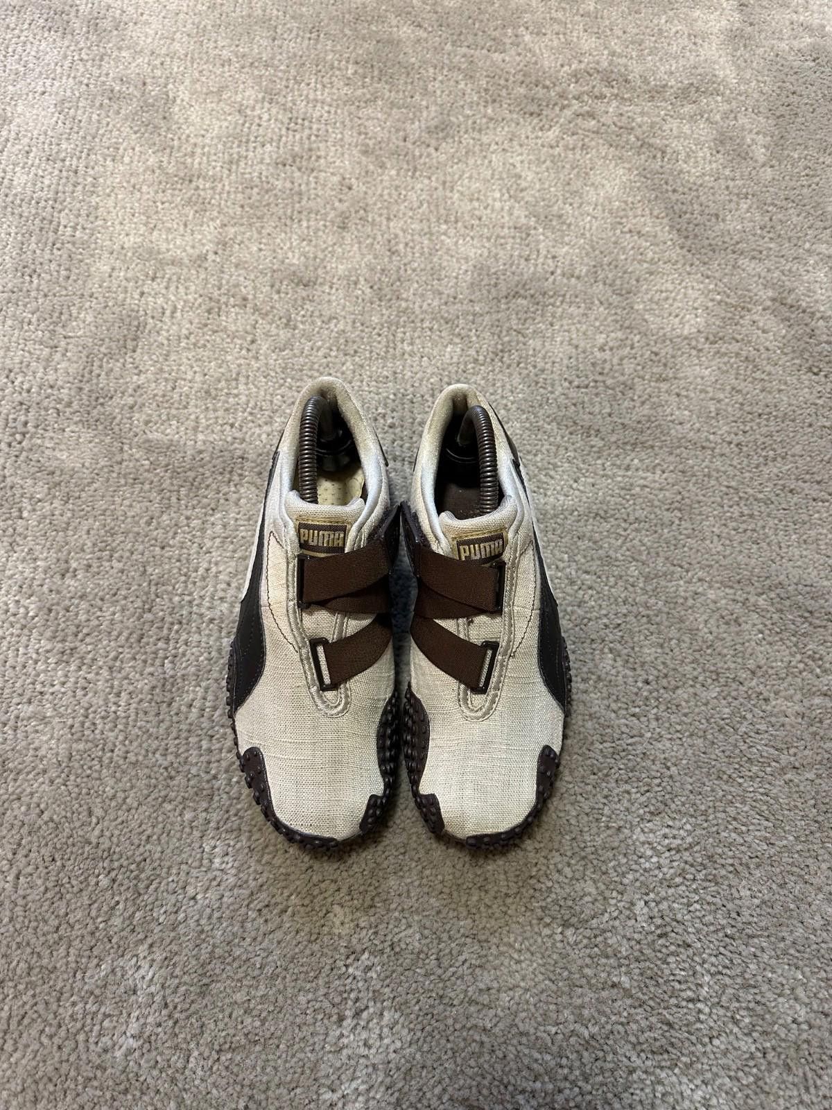 Puma Vintage Puma Mostro Leather White Black US 6 Eur 38 Size US 6 / EU 39 - 3 Thumbnail