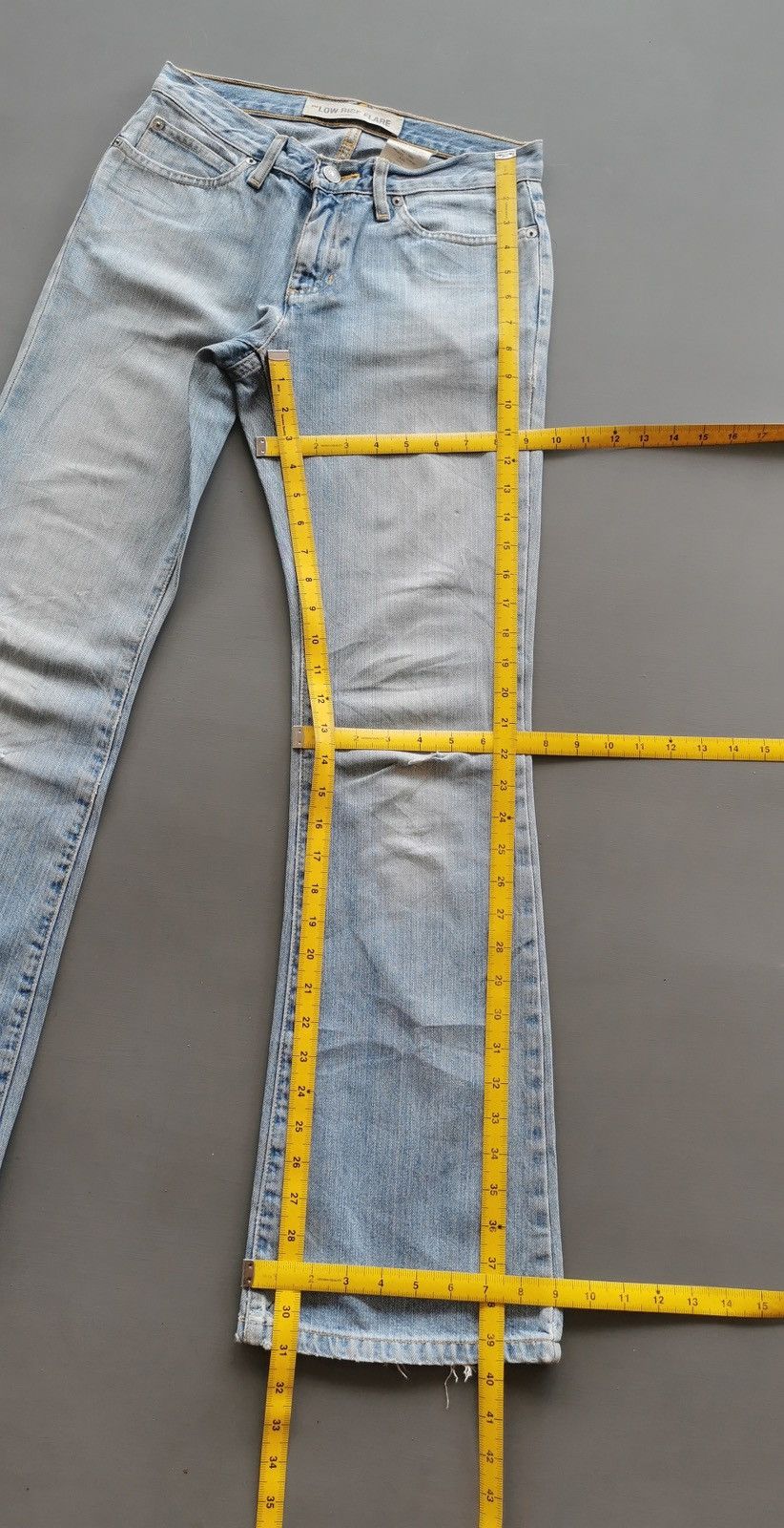 Vintage Flare Bootcut Washed Blue Vintage Gap Jeans Size US 28 / EU 44 - 9 Thumbnail