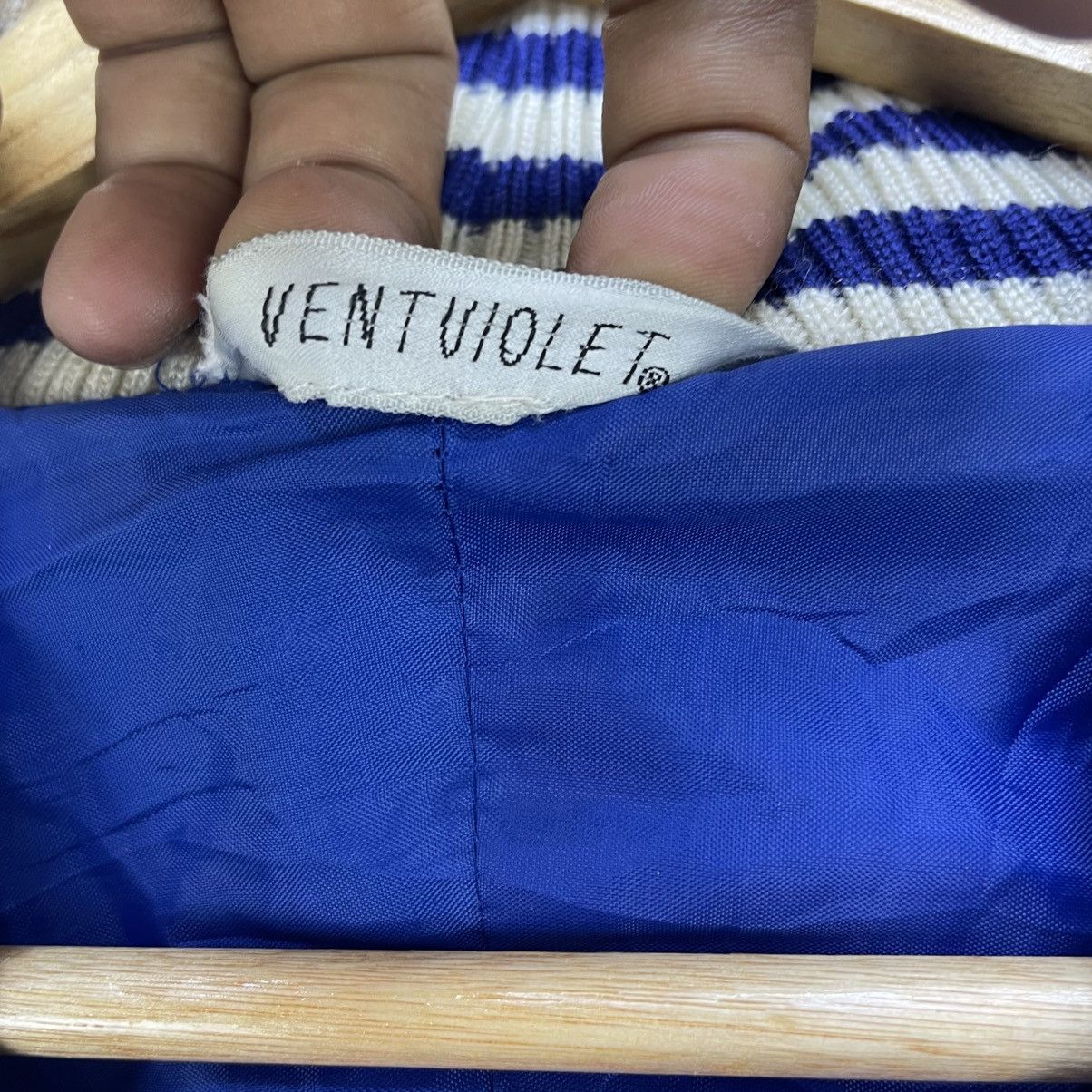 Vintage Vintage 80s Ventviolet Cardigan Jacket Size M / US 6-8 / IT 42-44 - 6 Thumbnail