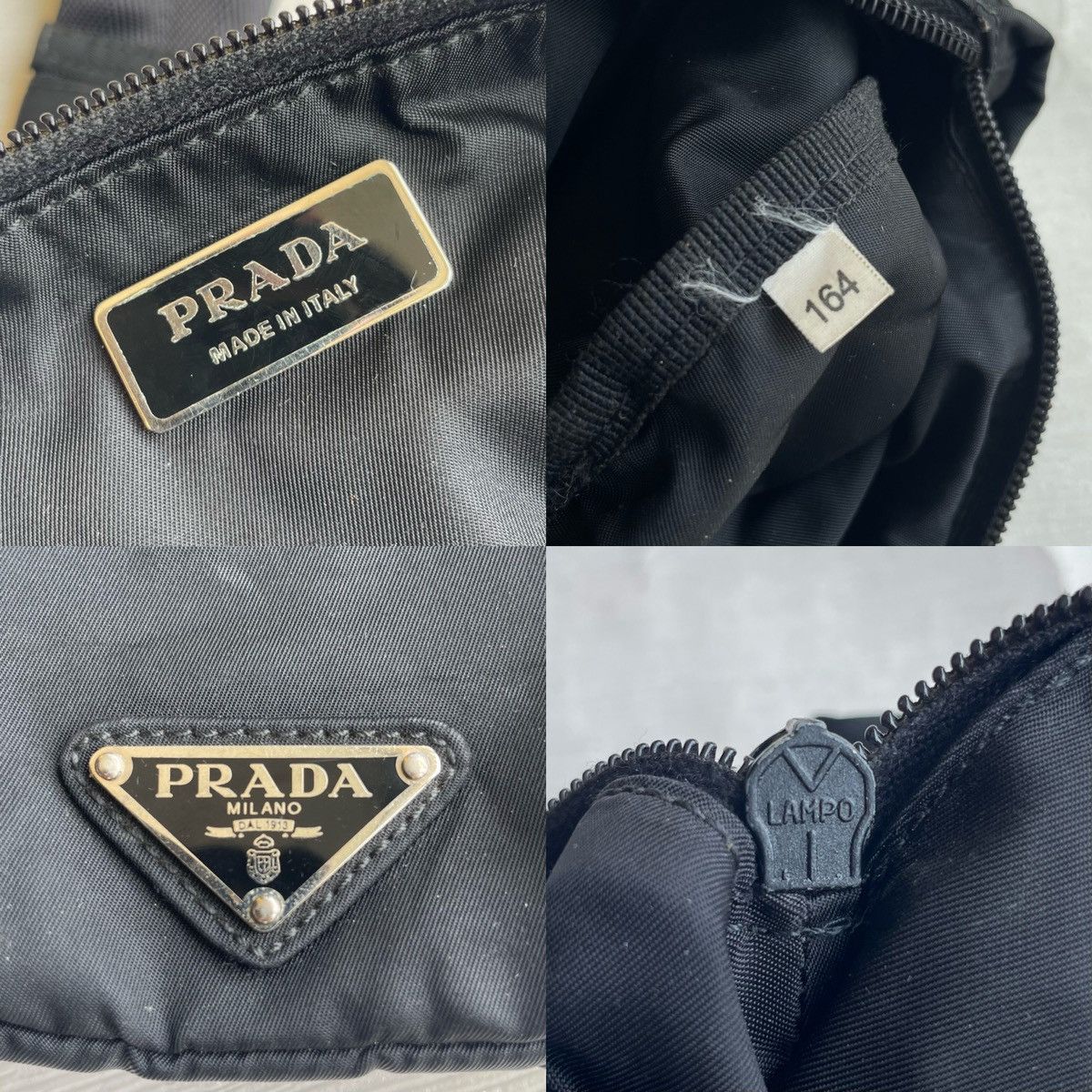Prada Prada Tessutto Nylon Black Belt Bag/Crossbody Size ONE SIZE - 15 Thumbnail