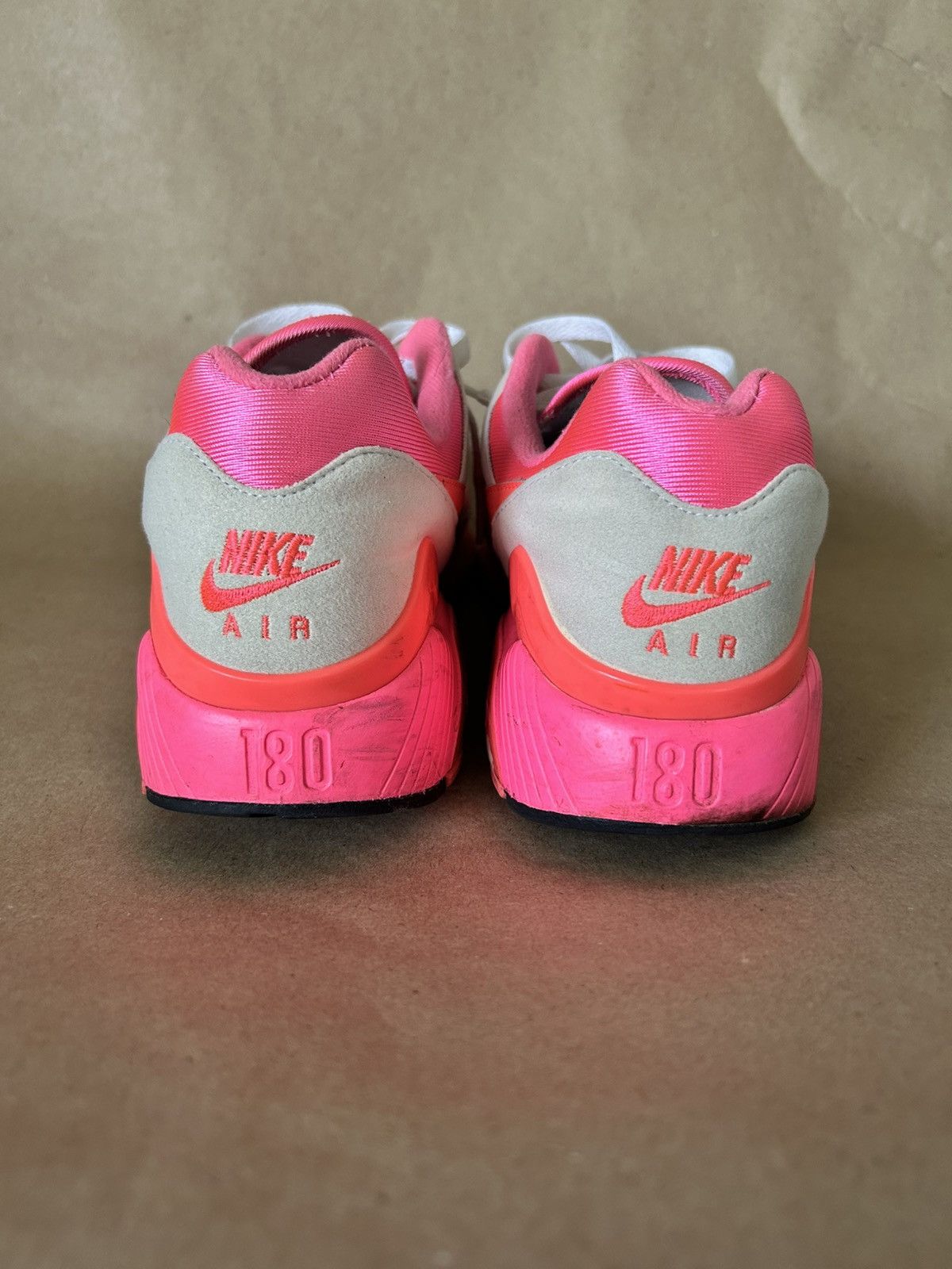 Comme des Garcons × Nike Nike Air Max 180 x Comme des Garcons White Pink Size 11 Size US 11 / EU 44 - 4 Thumbnail