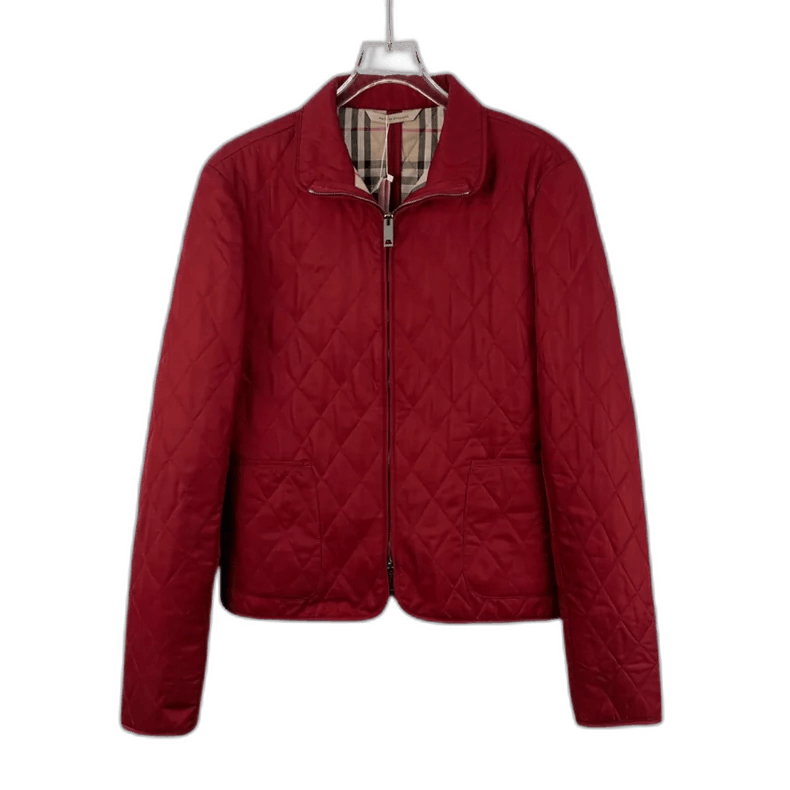 Burberry Burberry Red Diamond Quilted Long Sleeve Jacket-yf Size US M / EU 48-50 / 2 - 1 Thumbnail
