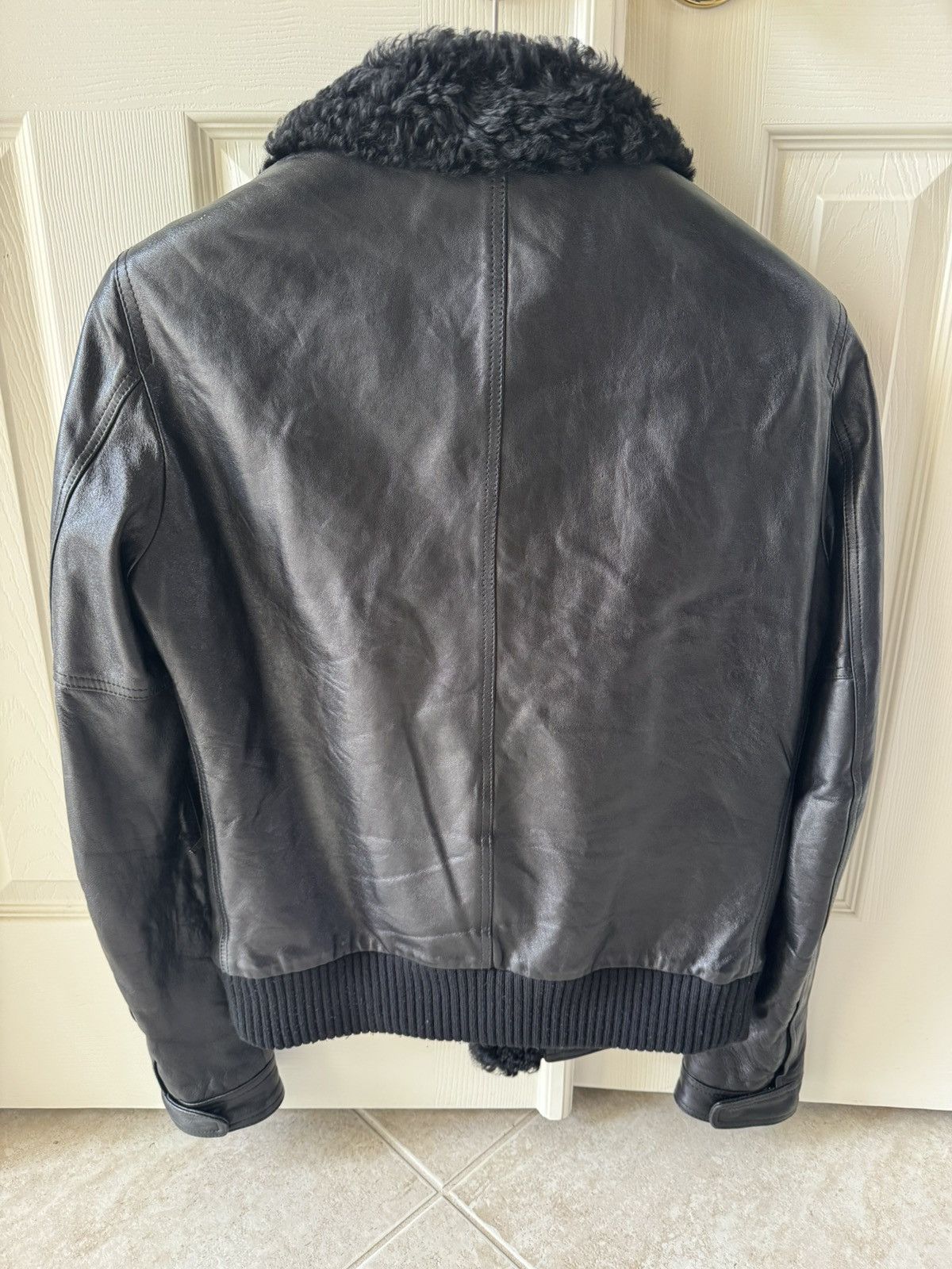 Dolce & Gabbana Dolce & Gabbana Leather Bomber Size US M / EU 48-50 / 2 - 6 Thumbnail