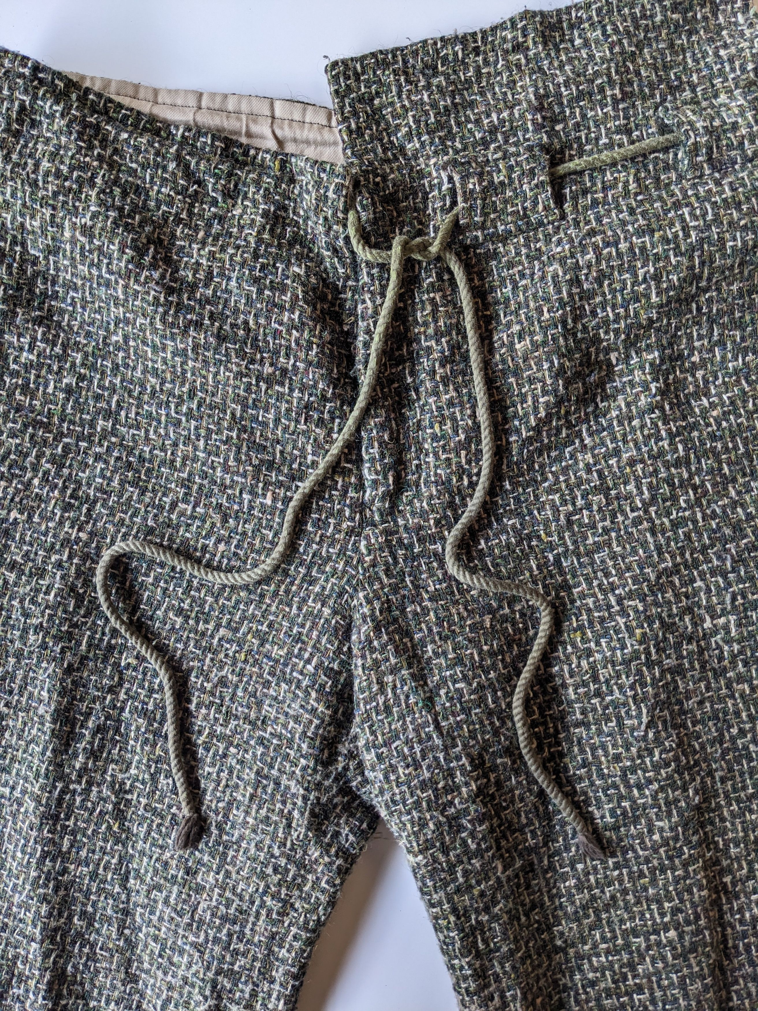 Y's × Yohji Yamamoto Vintage Y's Yohji Yamamoto cropped wool samurai pant Size US 36 / EU 52 - 6 Thumbnail