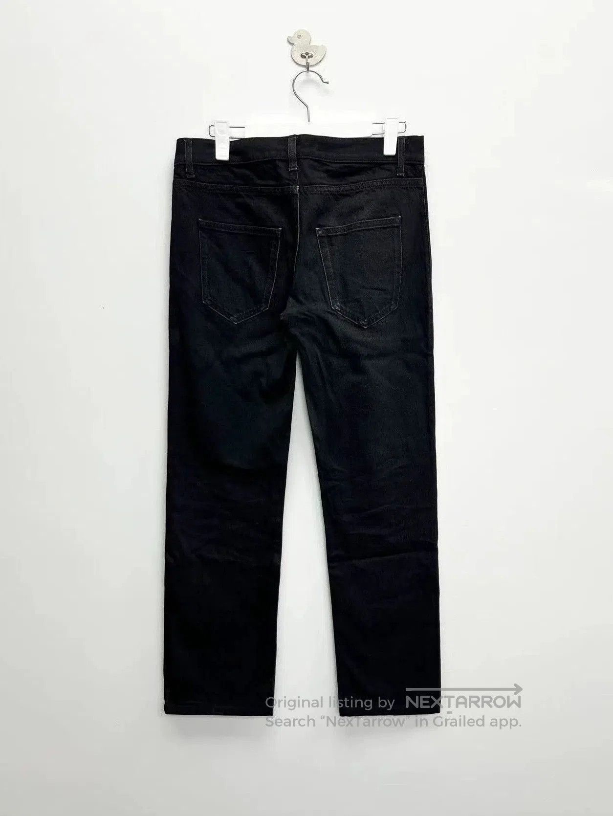 Saint Laurent Paris black distressed straight. Size US 30 / EU 46 - 2 Thumbnail