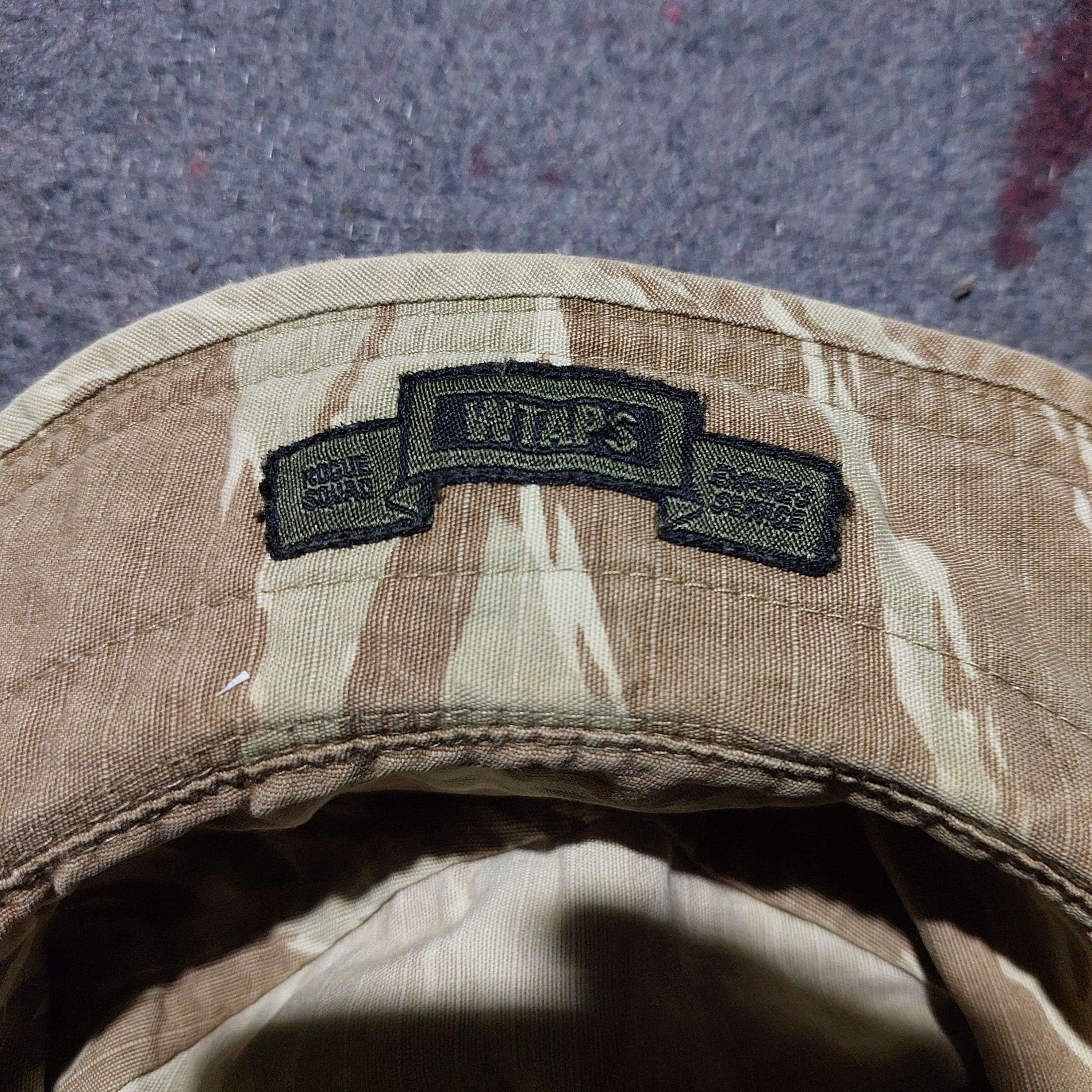Wtaps RARE🔥Vintage WTAPS tiger stripe bucket hat Size ONE SIZE - 8 Thumbnail