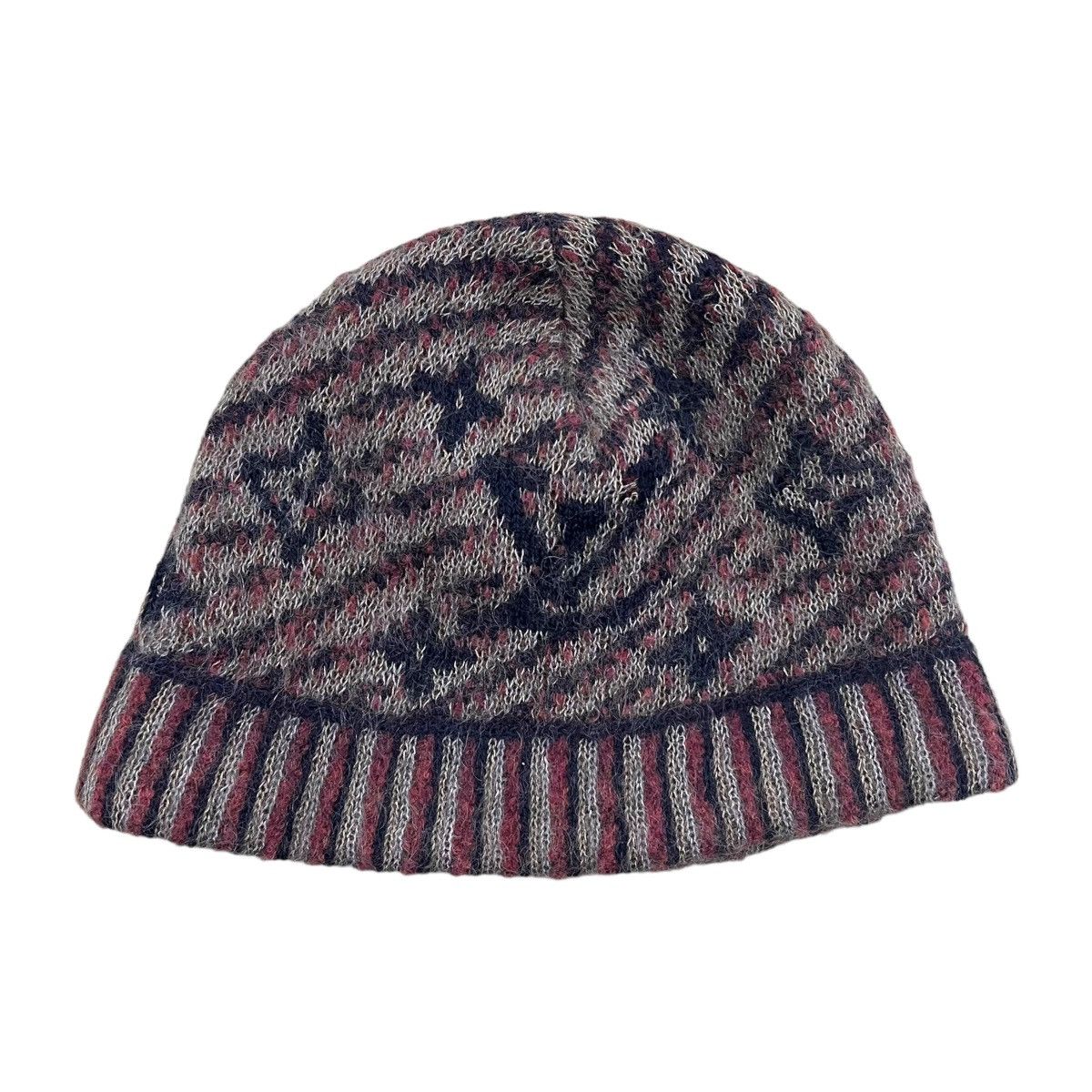 Louis Vuitton Louis Vuitton Logo Mohair Beanie Size ONE SIZE - 1 Thumbnail