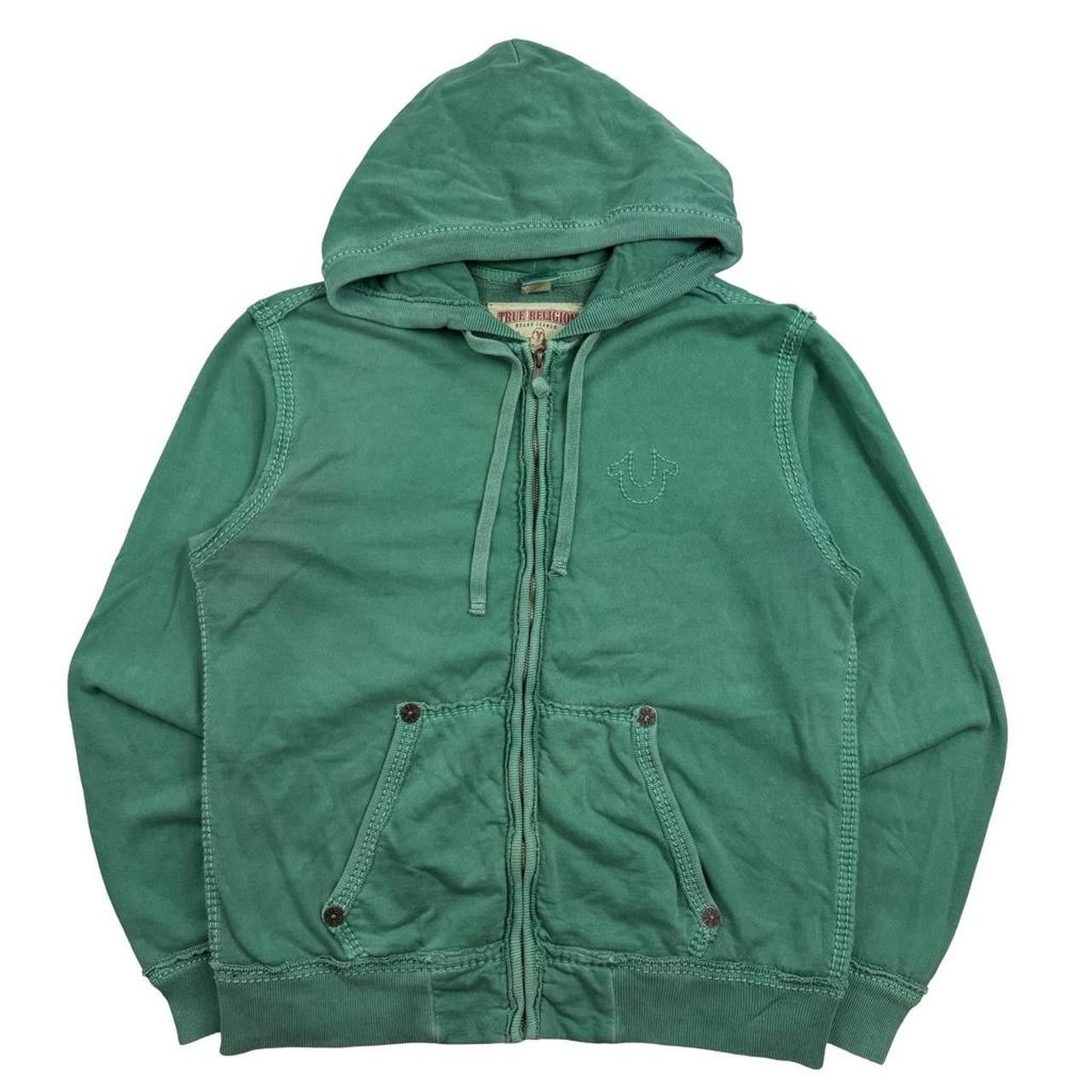 True Religion Vintage True Religion Zip Up Hoodie - Large Size US L / EU 52-54 / 3 - 1 Thumbnail