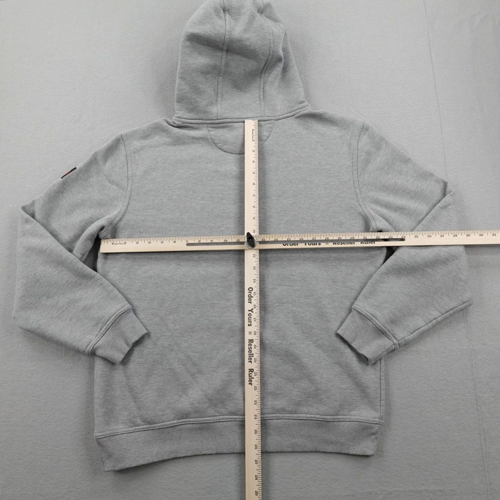 Vintage Brunt Hoodie Men Large Grey Heavyweight Fleece Size US L / EU 52-54 / 3 - 6 Thumbnail