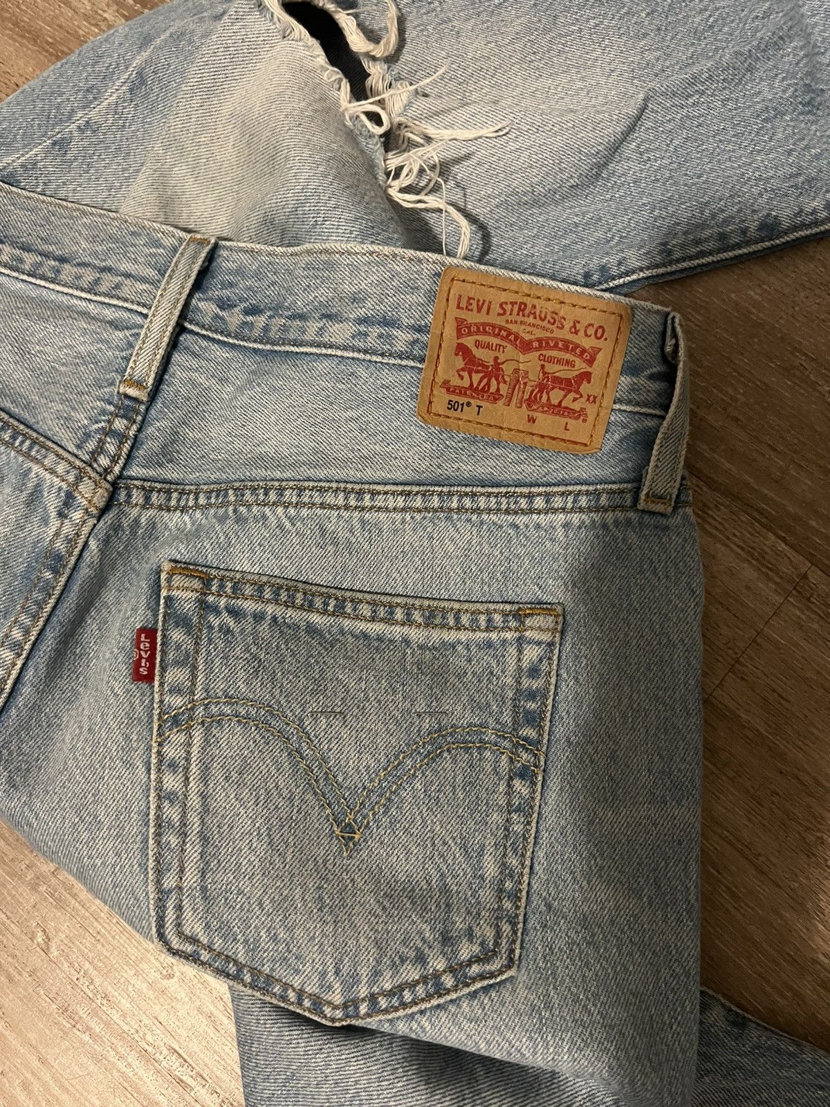 Levi's Vintage Clothing Levis Vintage Custom Jeans Size US 28 / EU 44 - 2 Thumbnail