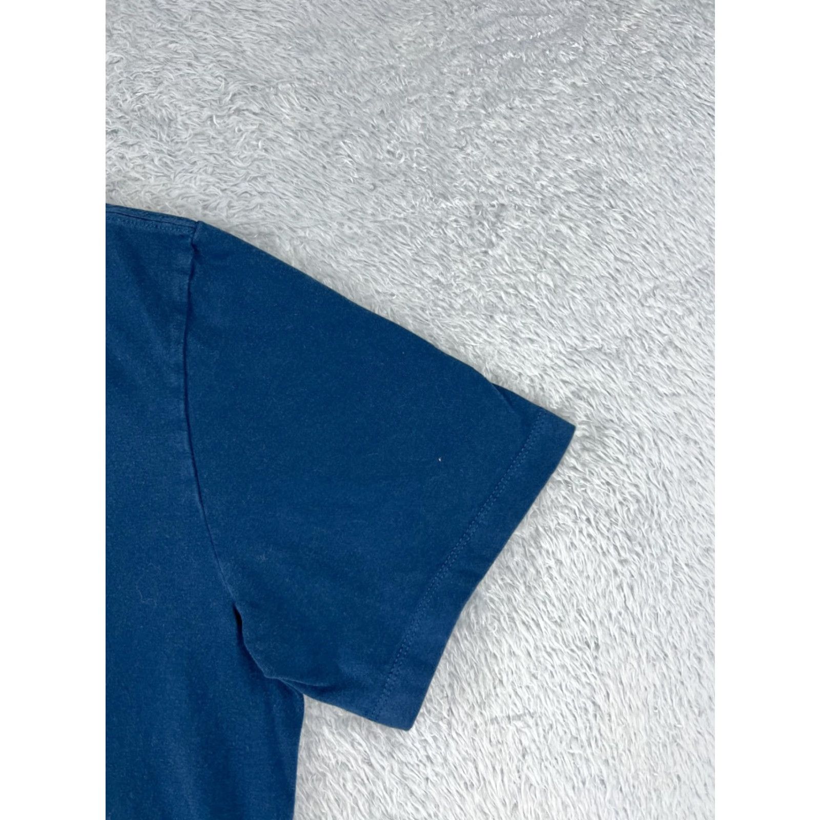 The North Face The North Face Shirt Men Large Blue Short Sleeve Logo Cotton Hike Camp Size US L / EU 52-54 / 3 - 2 Thumbnail