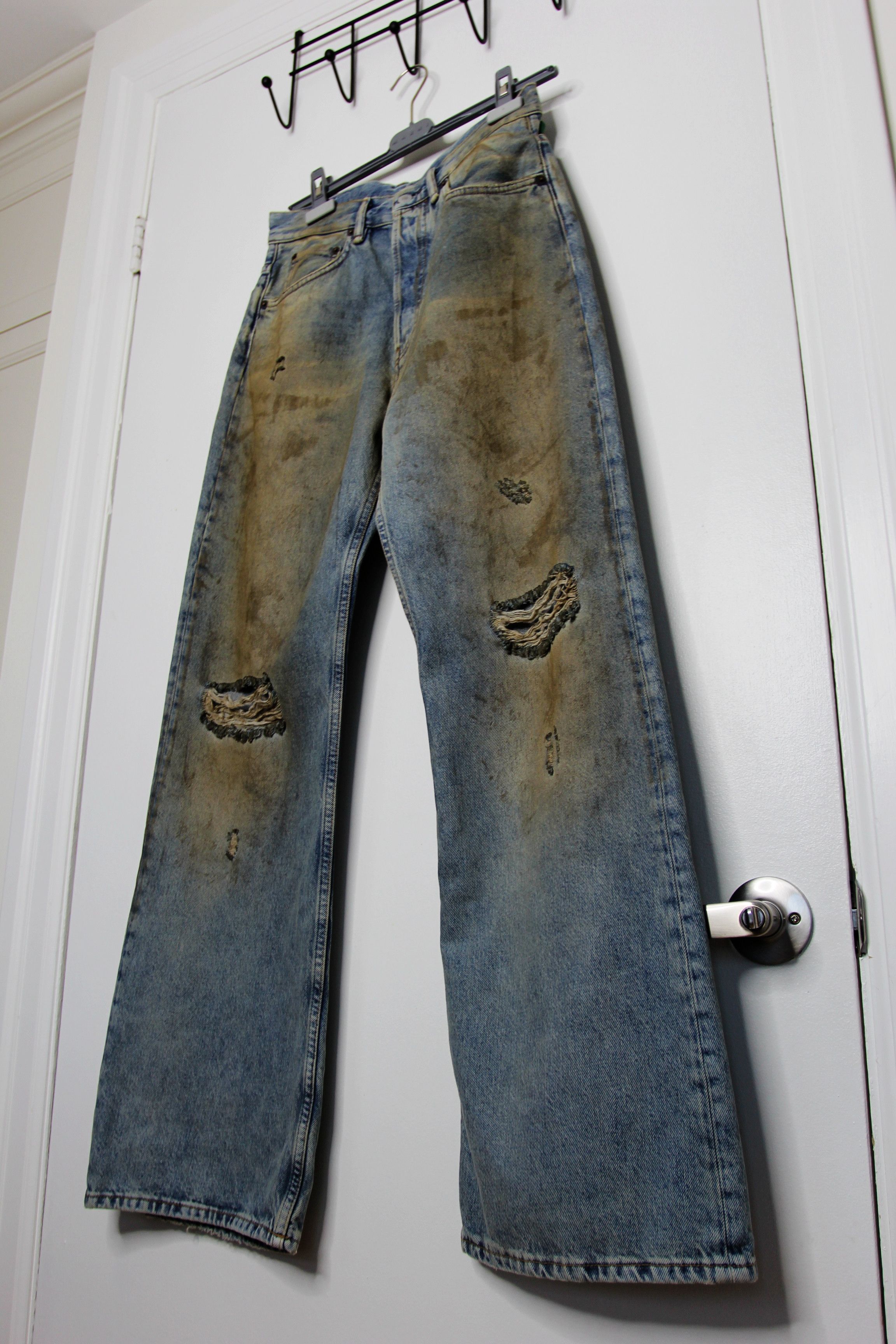 Acne Studios BNWT AW25 ACNE STUDIOS 2021M PENICILLIN DENIM JEANS 28 Size US 28 / EU 44 - 5 Thumbnail