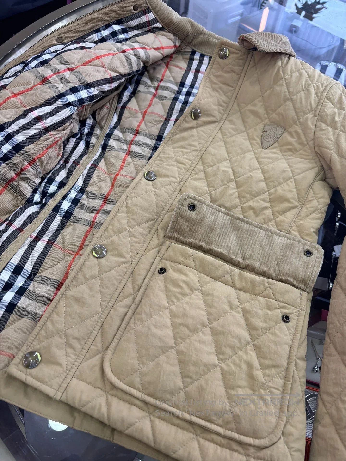 Burberry Burberry Beige Cotton Coat XS. Size XS / US 0-2 / IT 36-38 - 4 Thumbnail
