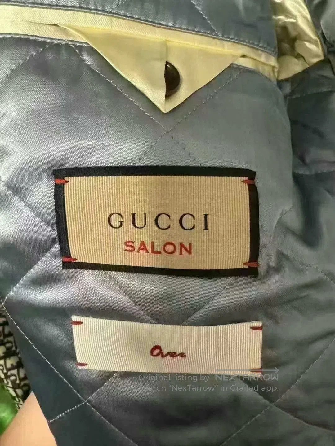 Gucci gucci light blue denim jacket size 40. Size US M / EU 48-50 / 2 - 3 Thumbnail
