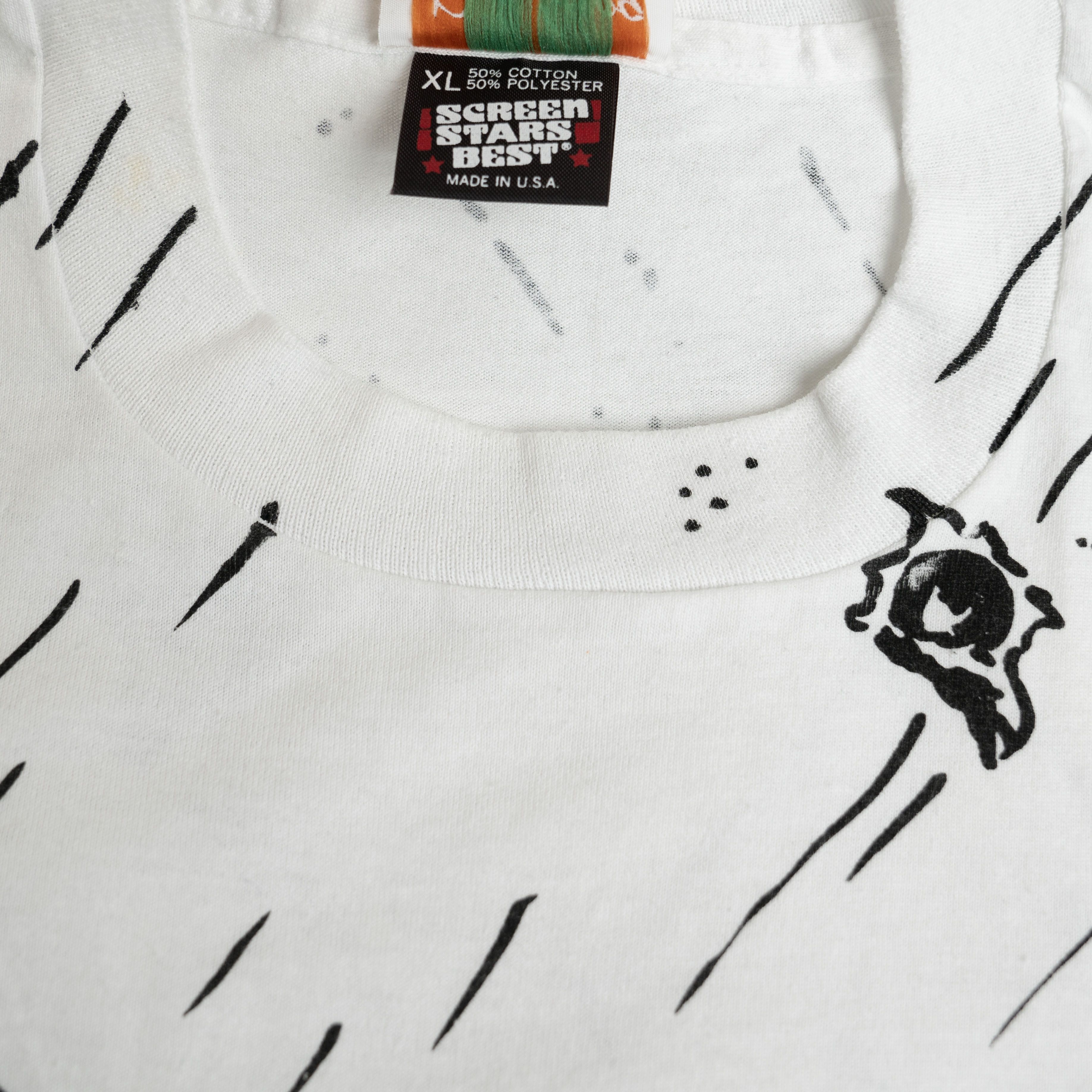 Disney × Vintage Vintage 1990's Disney Dick Tracy AOP Tee Shirt Size US XL / EU 56 / 4 - 4 Thumbnail